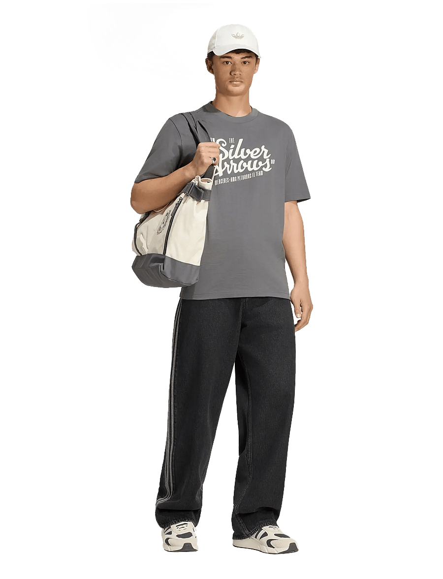 adidas Performance - MER SA TEE 03 - t-shirts - granit/owhite - 5