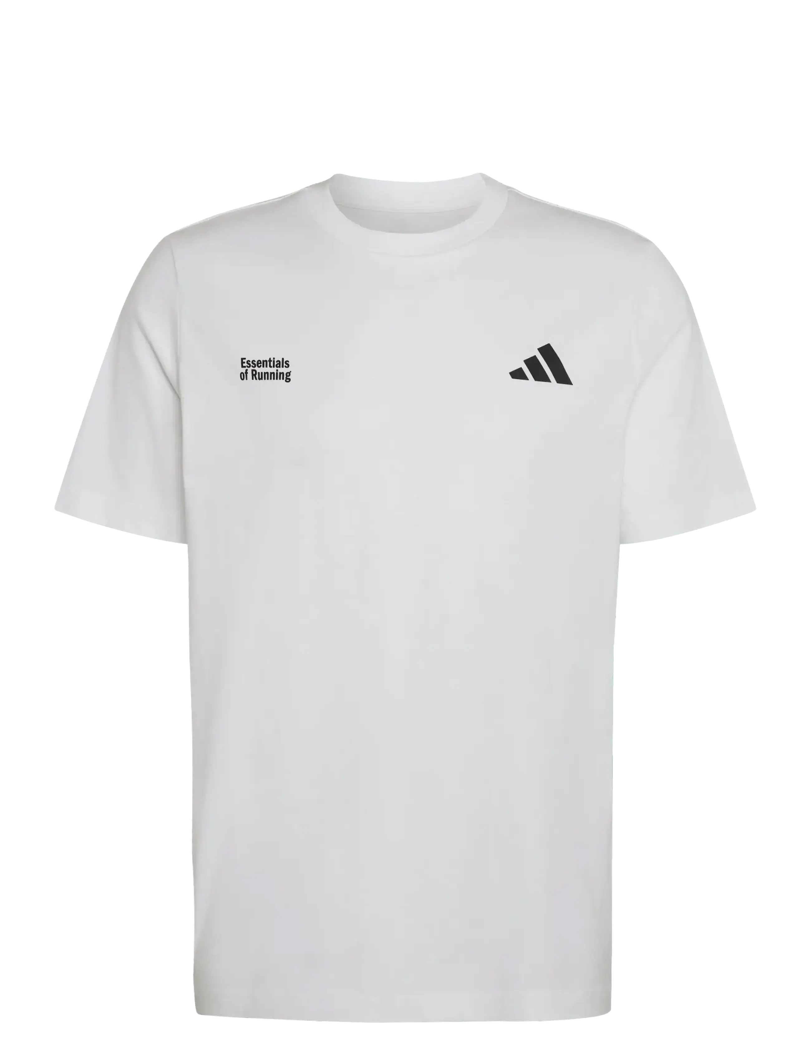adidas Performance M RUN ESS G T - Alussärgid ja T-särgid - WHITE / white