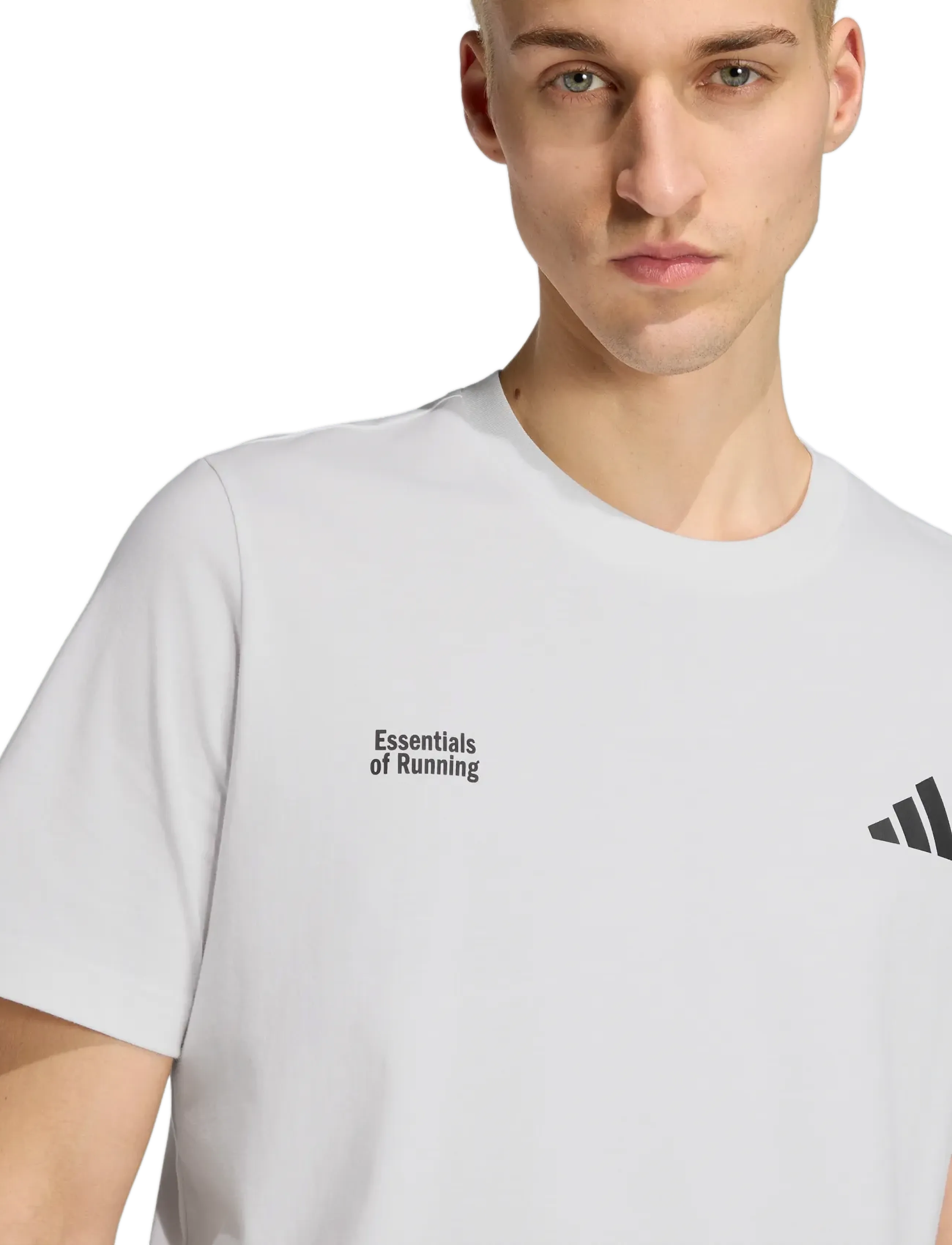 adidas Performance - M RUN ESS G T - t-särgid - white - 3