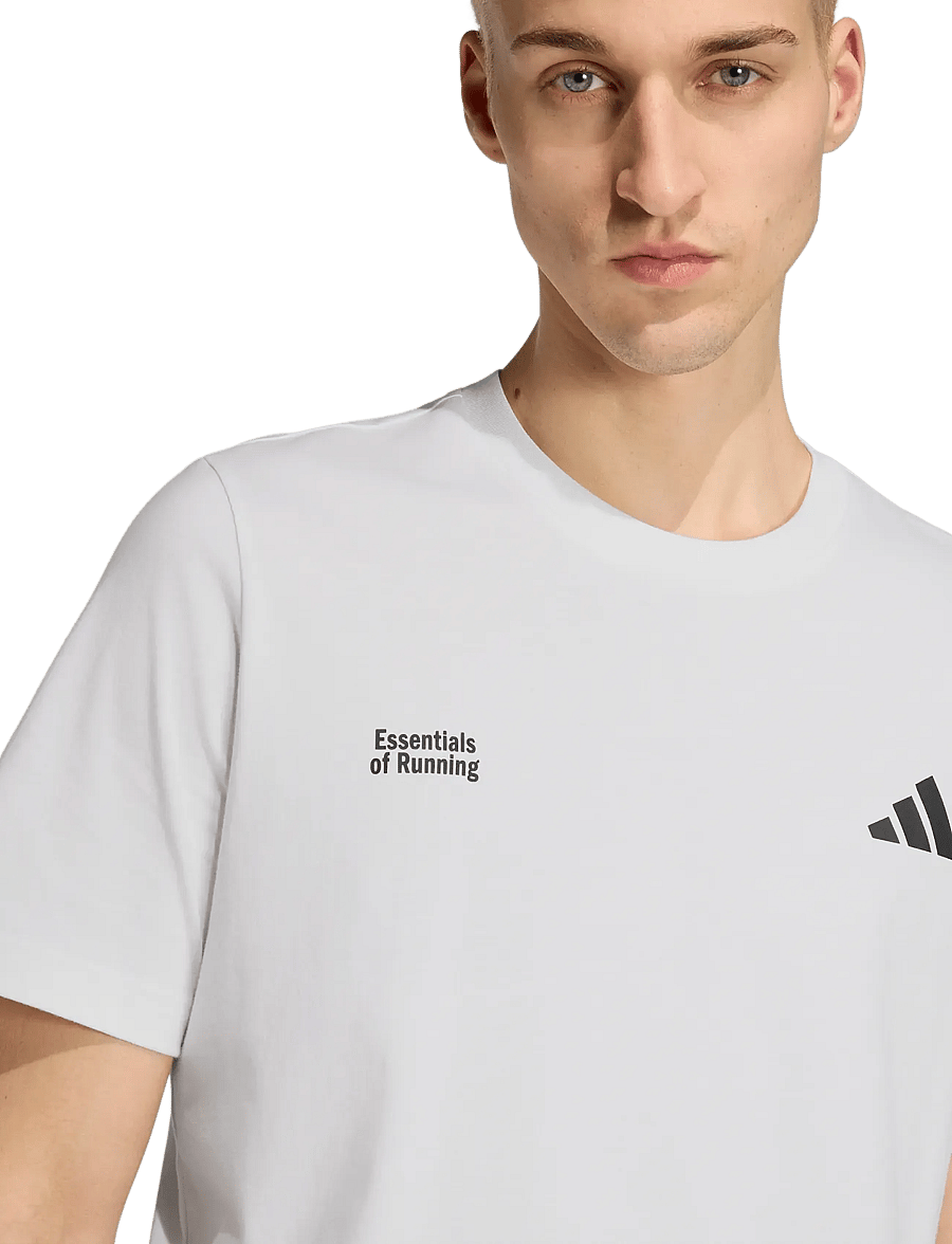 adidas Performance - M RUN ESS G T - t-särgid - white - 3