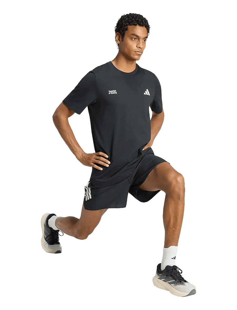 adidas Performance - M RUN ESS G T - t-särgid - black - 0