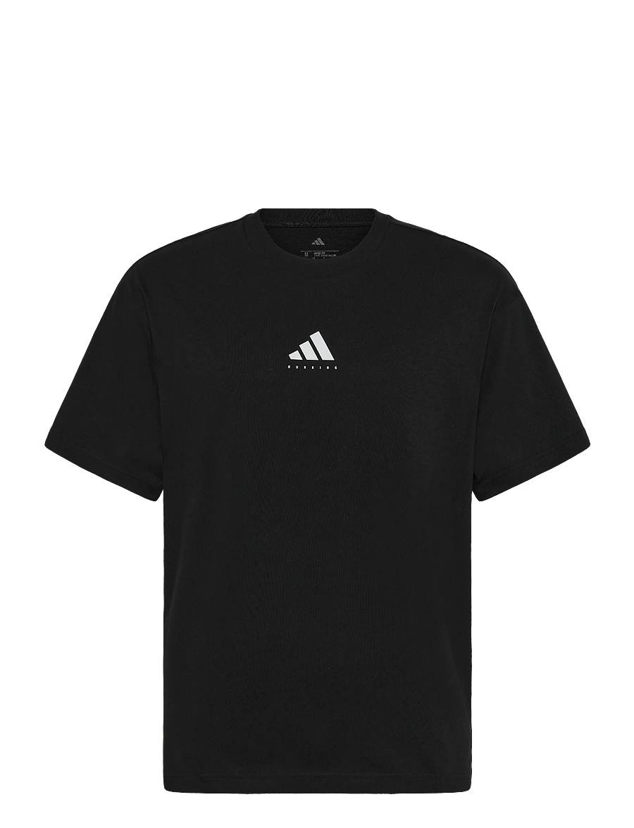 adidas Performance - U RUN CAT G T - t-shirts - black - 1