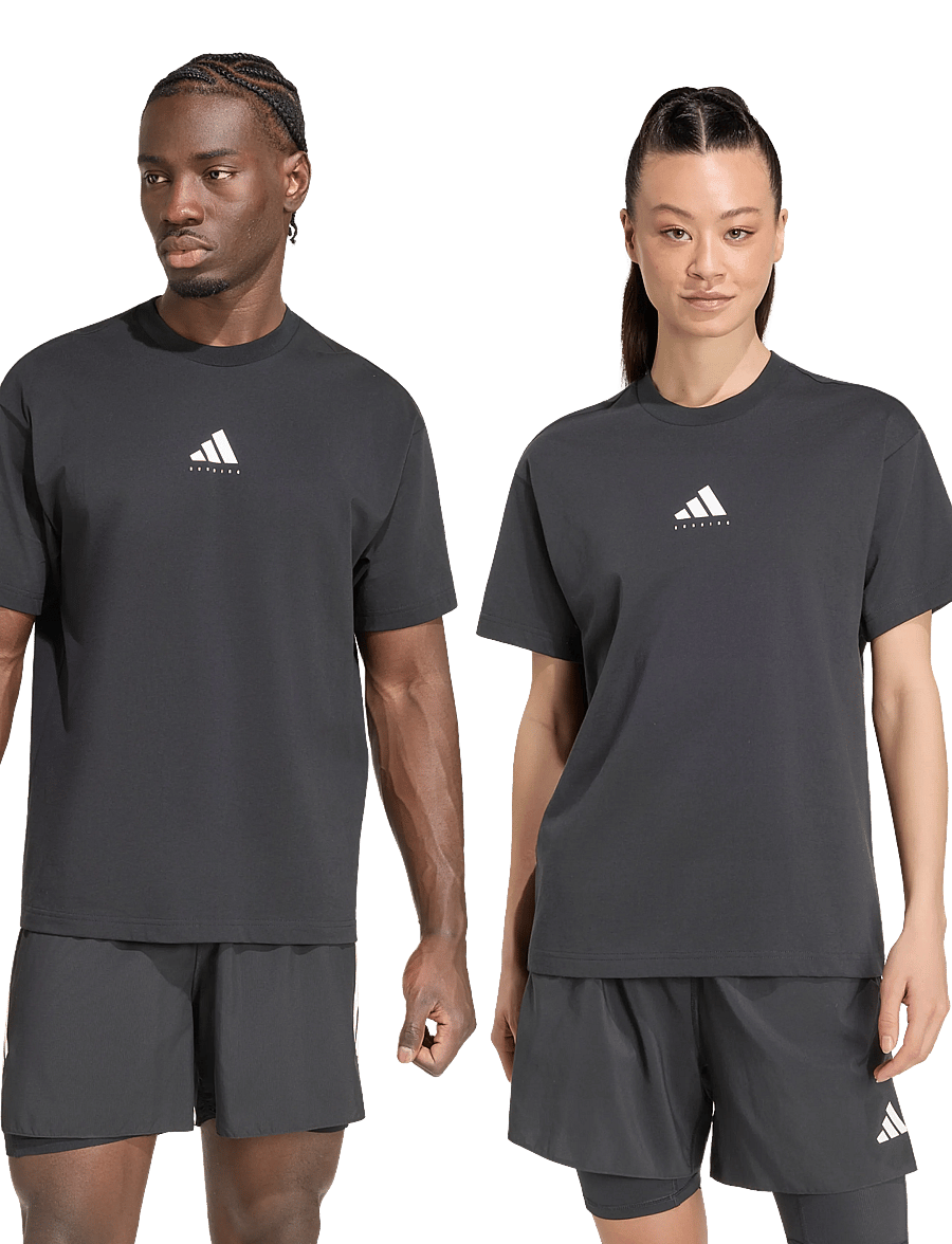 adidas Performance - U RUN CAT G T - t-shirts - black - 3