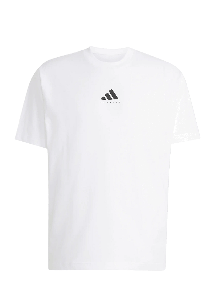 adidas Performance - U RUN CAT G T - t-shirts - white - 1
