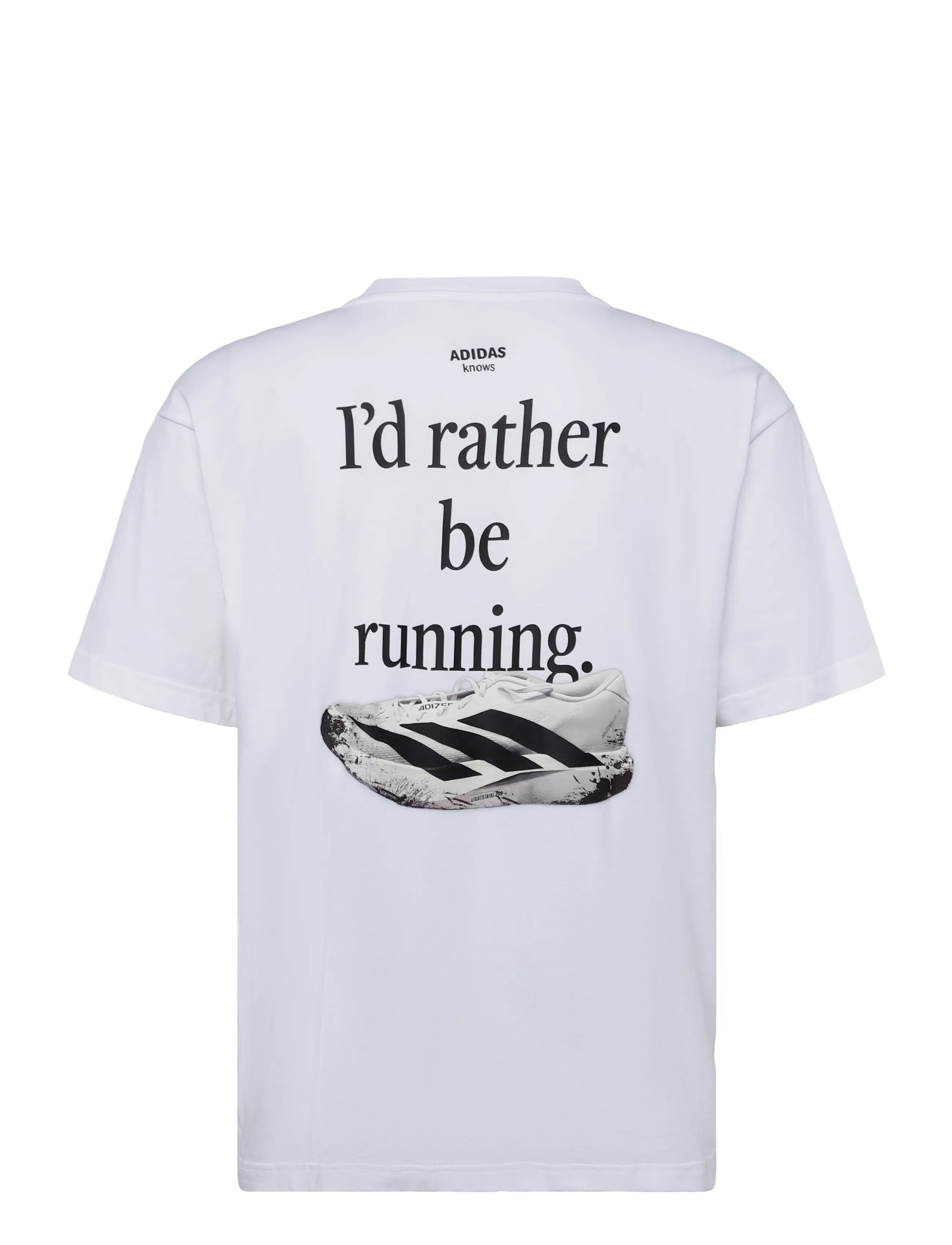 adidas Performance - U RUN CAT G T - t-shirts - white - 2