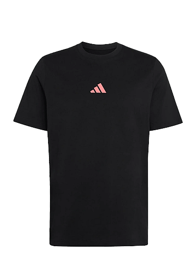 adidas Performance M SLOGAN G T - T-Shirts - BLACK / black