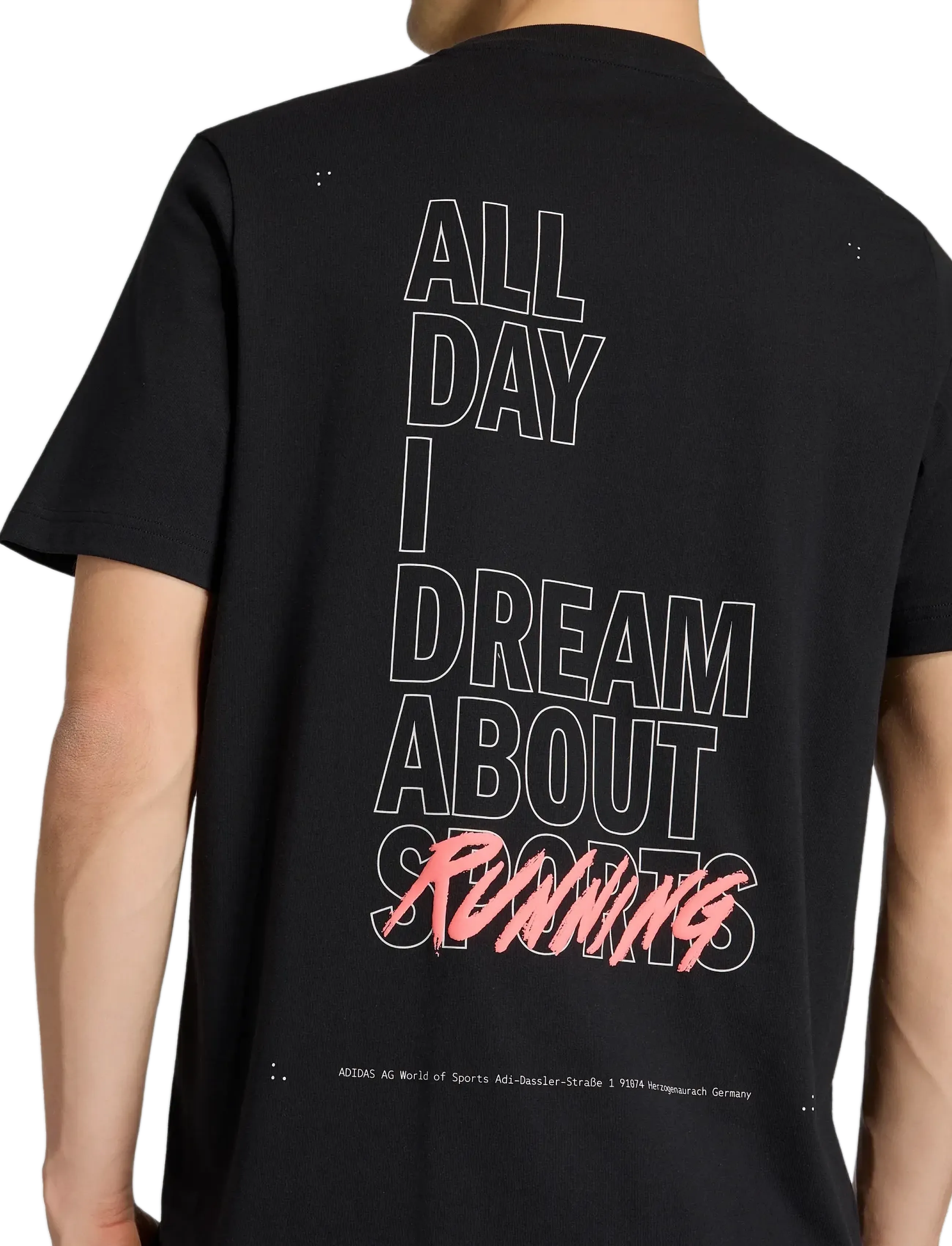 adidas Performance - M SLOGAN G T - black - 4