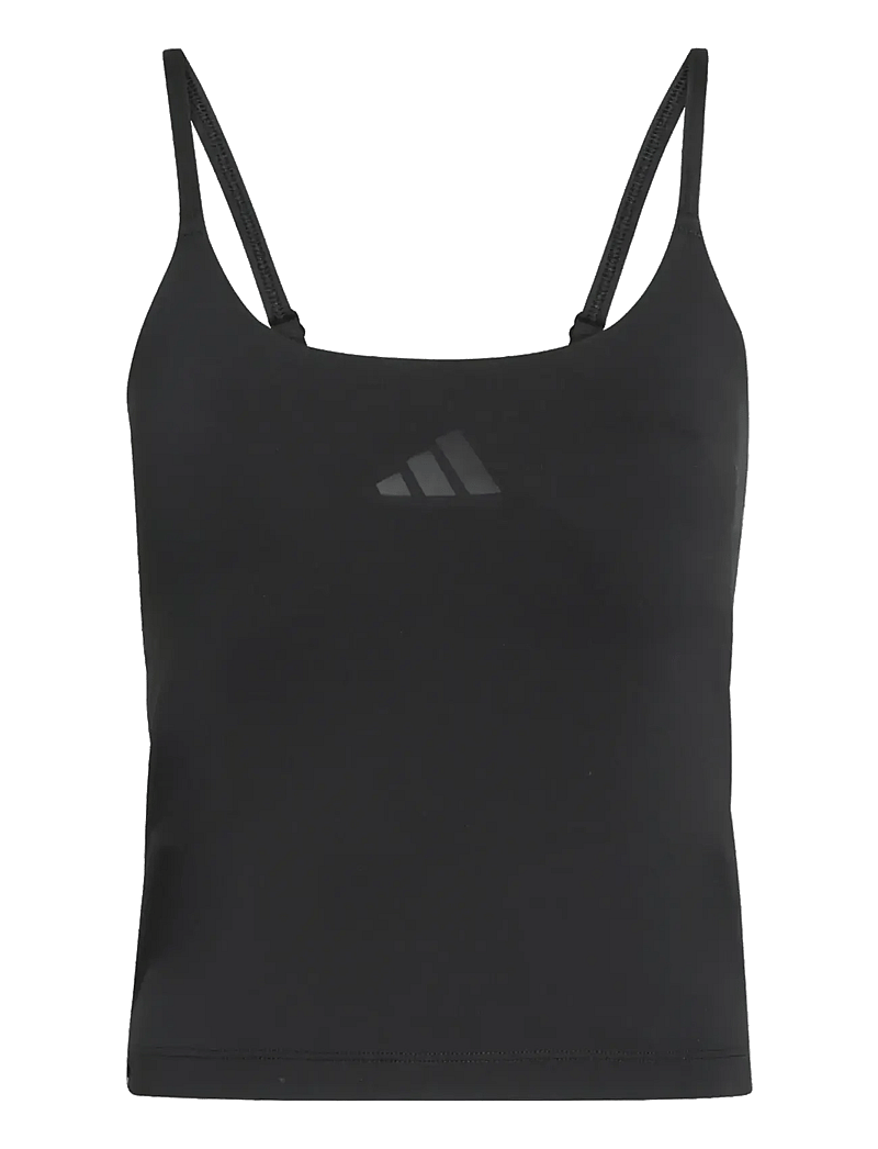 adidas Performance - OPTIME LS TANK - t-skjorter - black/carbon - 1