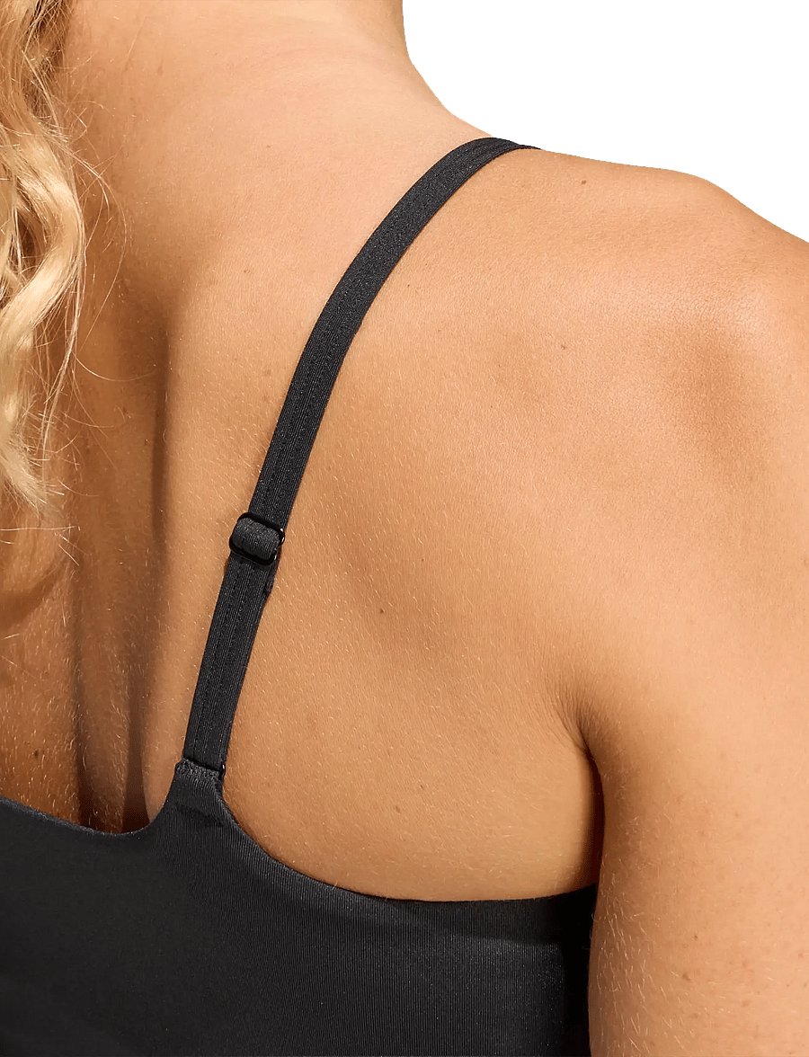 adidas Performance - OPTIME LS TANK - t-shirts - black/carbon - 5