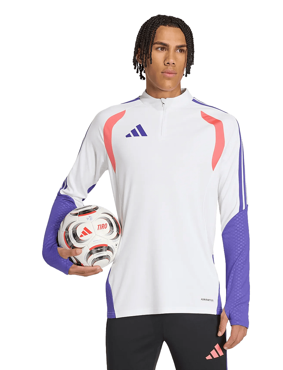 adidas Performance - TIRO26C TOP - fleece & midlayer - white/semtur - 0