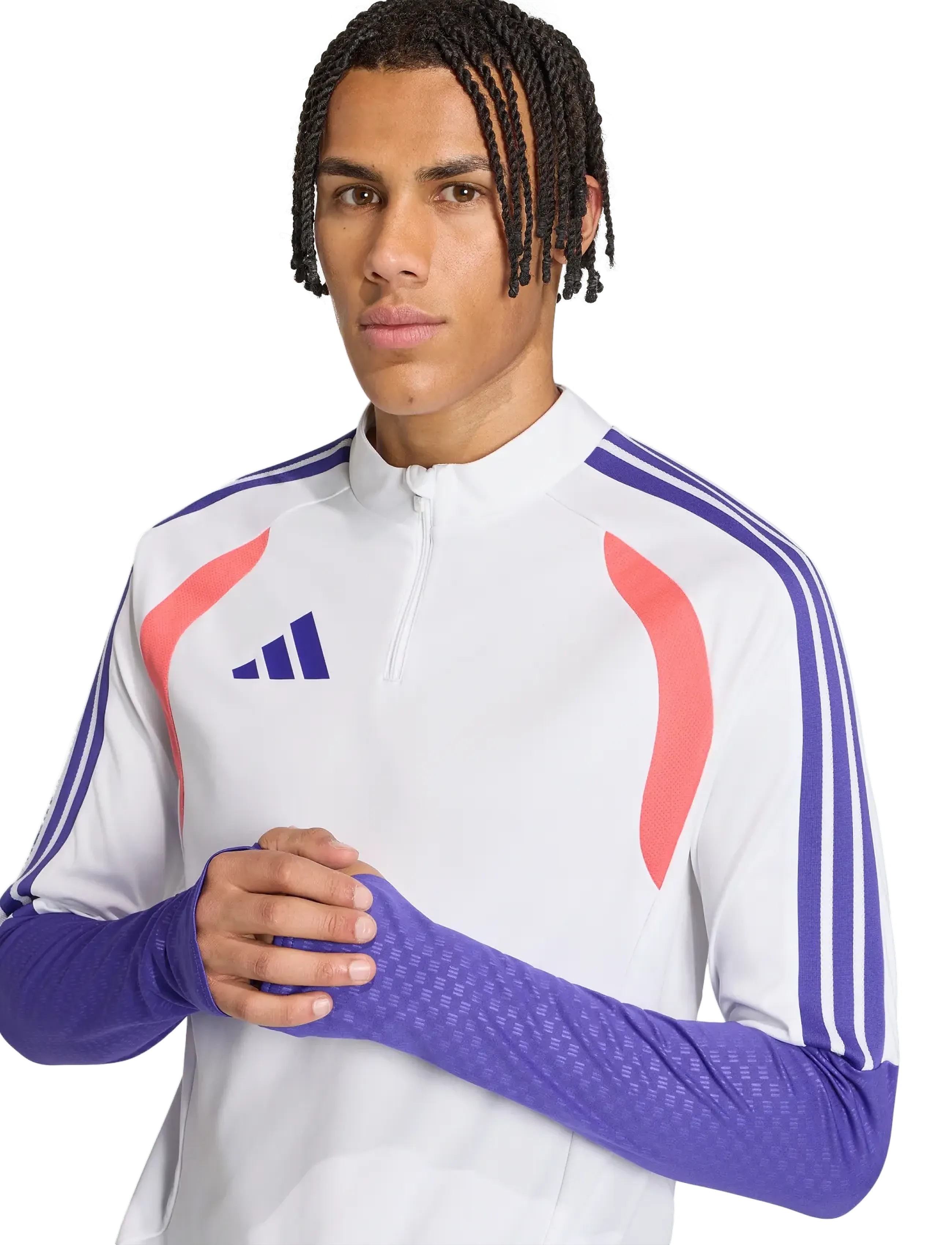 adidas Performance - TIRO26C TOP - fleece & midlayer - white/semtur - 5