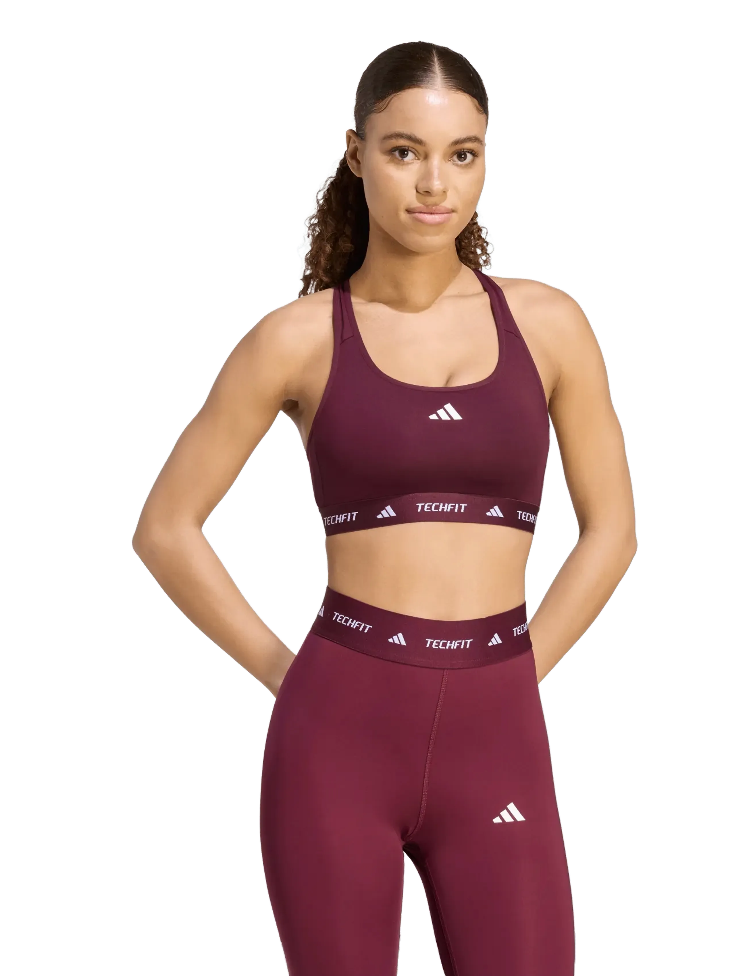 adidas Performance - TF BRA - medium support - maroon - 3