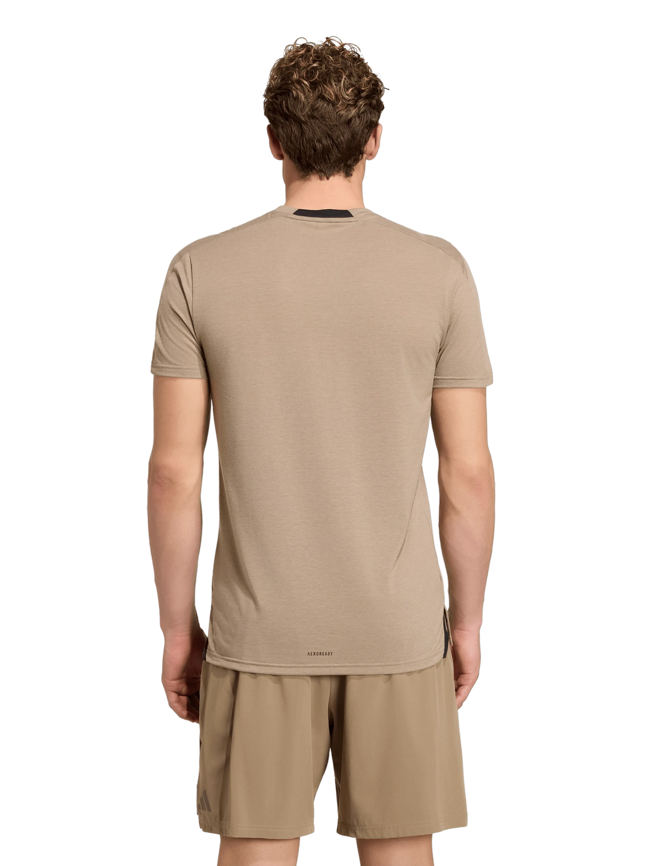 adidas Performance - D4T TEE - t-shirts - khakis - 3