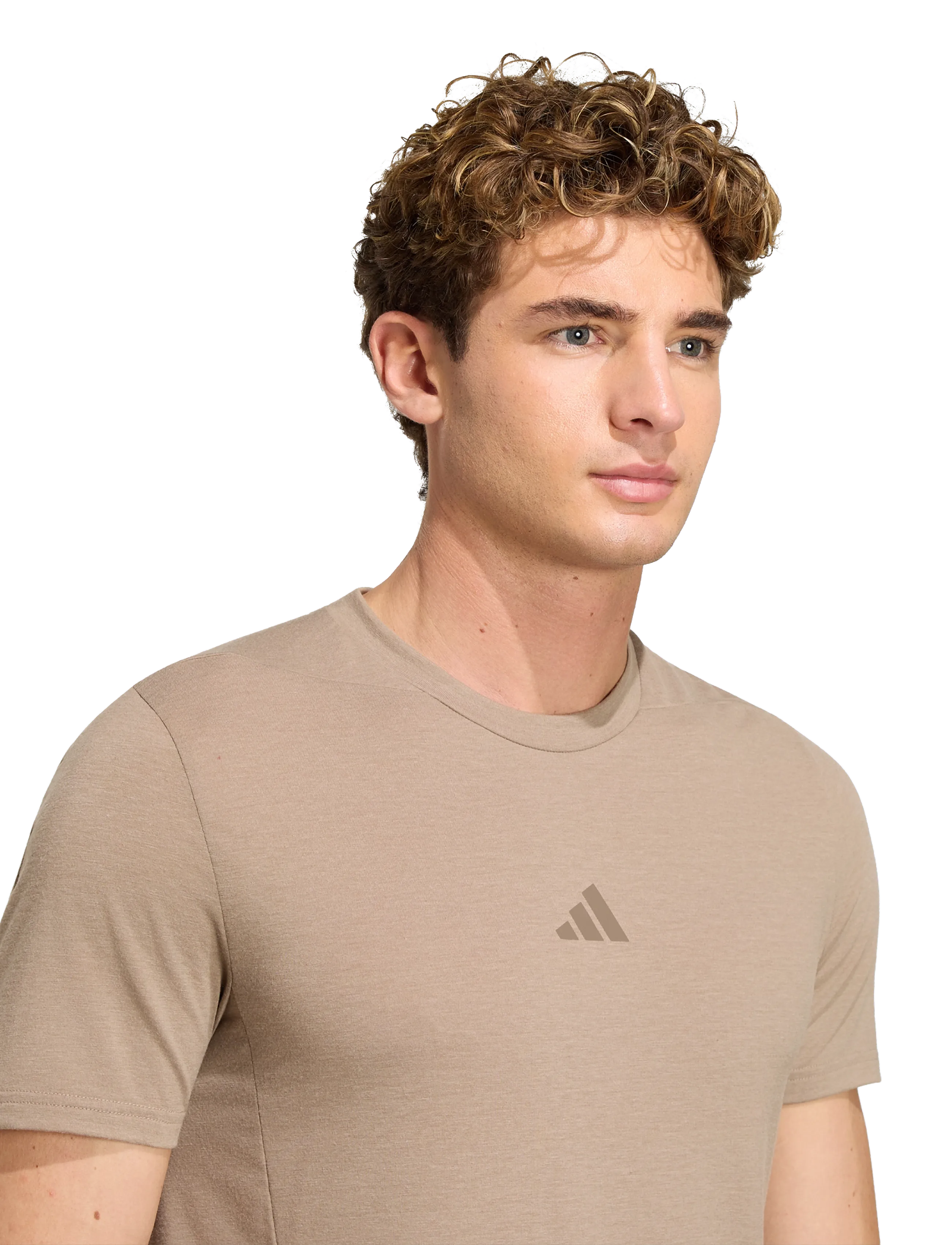 adidas Performance - D4T TEE - t-shirts - khakis - 4