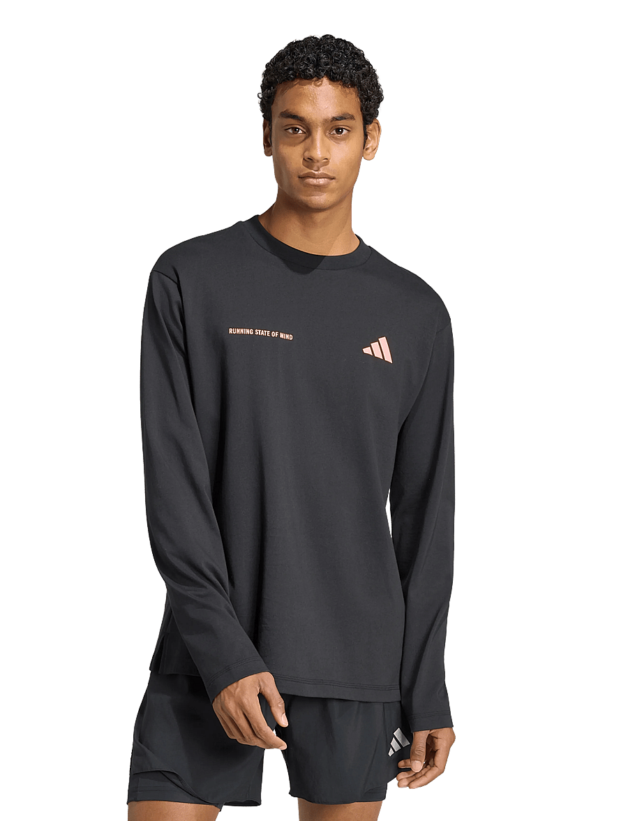 adidas Performance - RCC LS UF - langærmede t-shirts - black/soltur - 5