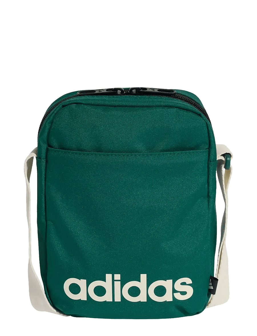 adidas Performance - LINEAR ORG - crossbody- & magväskor - cgreen/ivory - 0