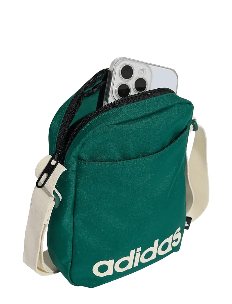 adidas Performance - LINEAR ORG - crossbody & bæltetasker - cgreen/ivory - 2