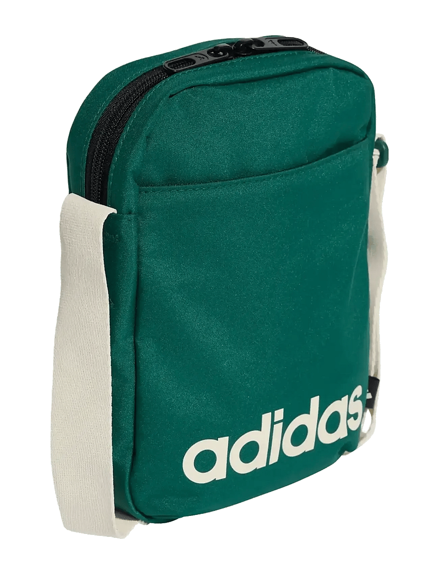 adidas Performance - LINEAR ORG - crossbody- & magväskor - cgreen/ivory - 3