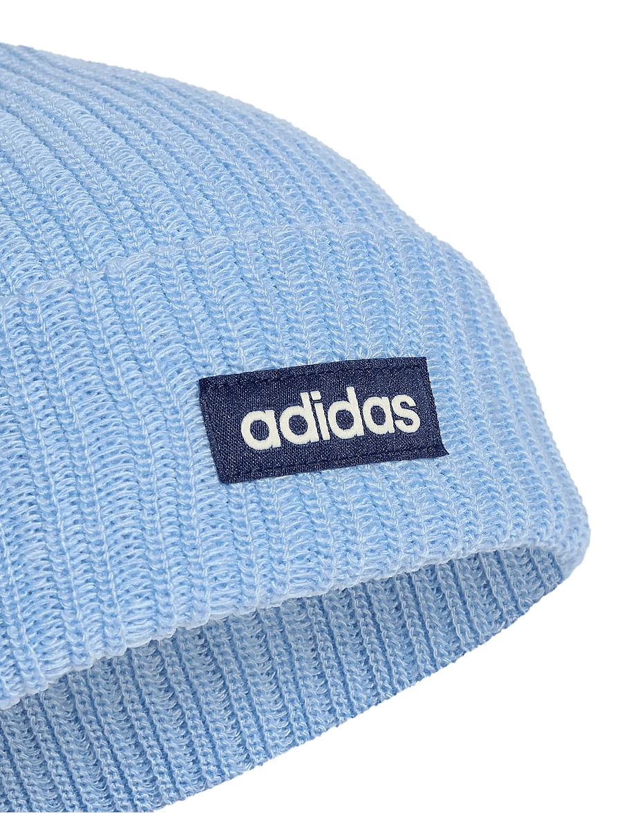 adidas Performance - LIN BEANIE CUFF - beanies - globlu/dkblue/ivory - 2