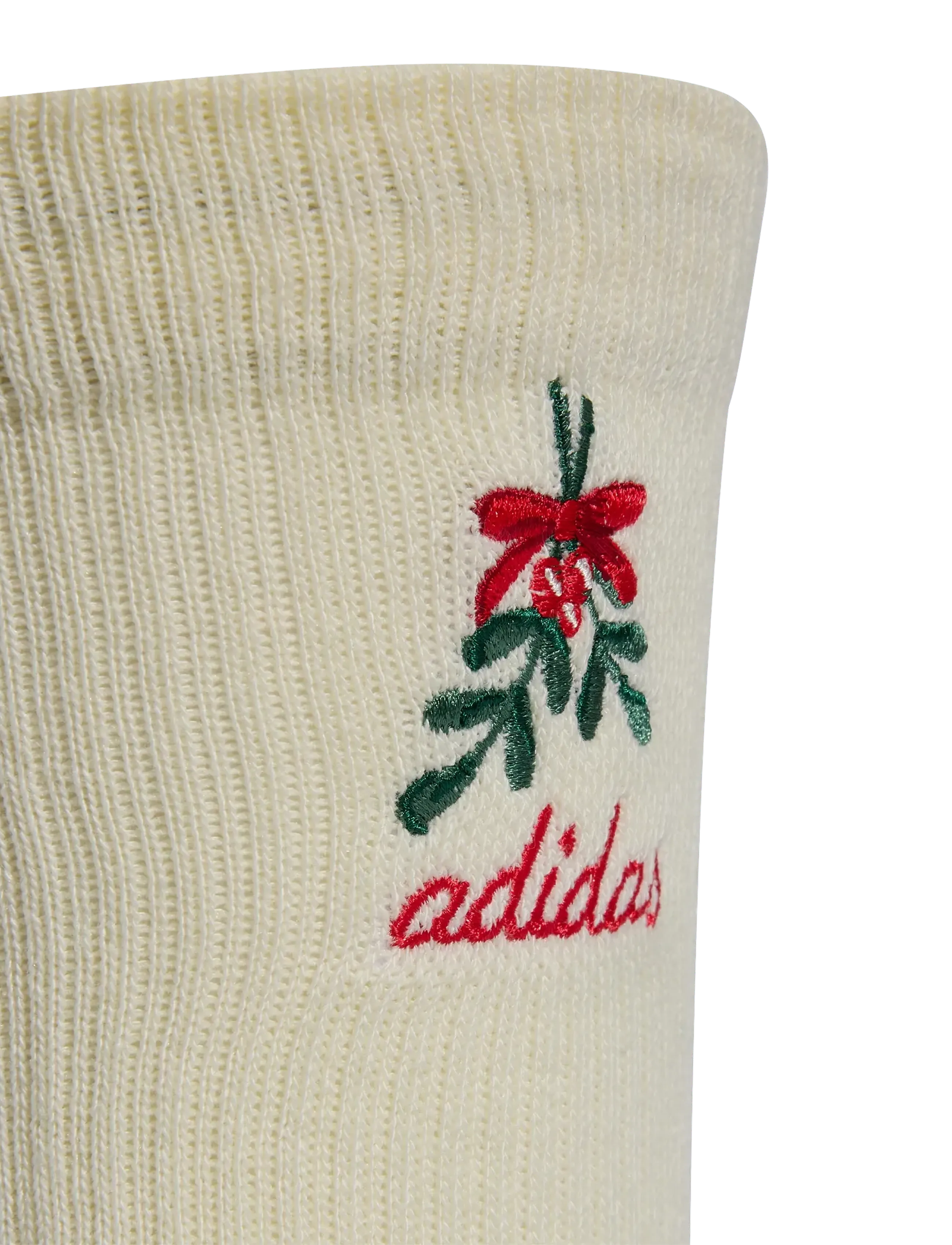 adidas Performance - XMAS SOCK 2PP - cgreen/ivory/purrub - 2