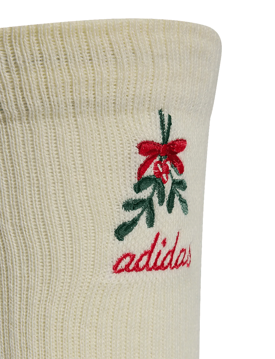 adidas Performance - XMAS SOCK 2PP - träningsstrumpor - cgreen/ivory/purrub - 2