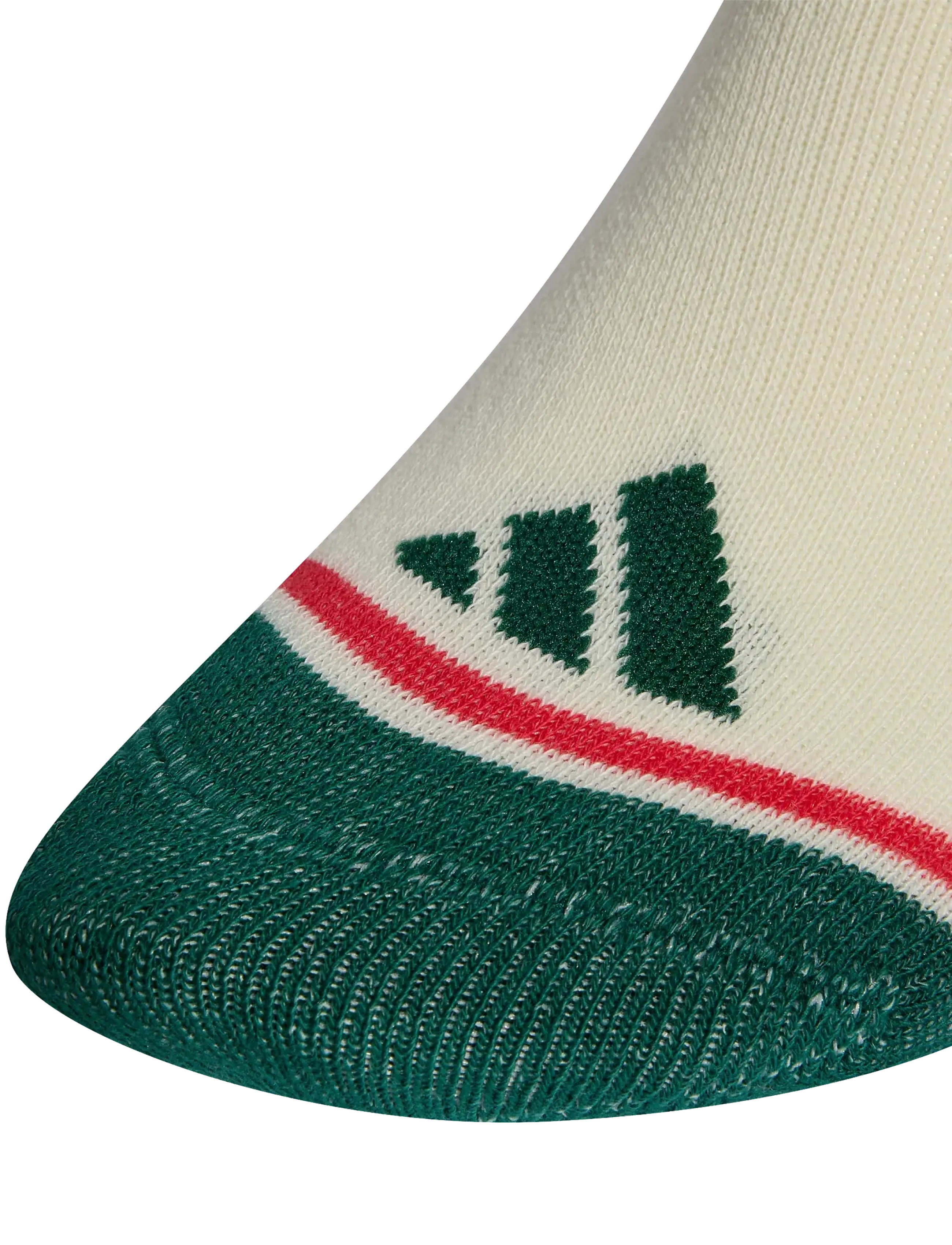 adidas Performance - XMAS SOCK 2PP - cgreen/ivory/purrub - 3