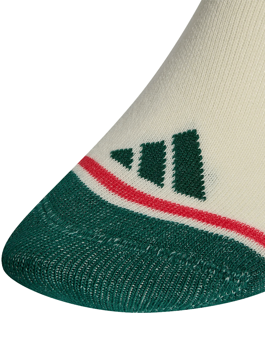 adidas Performance - XMAS SOCK 2PP - träningsstrumpor - cgreen/ivory/purrub - 3
