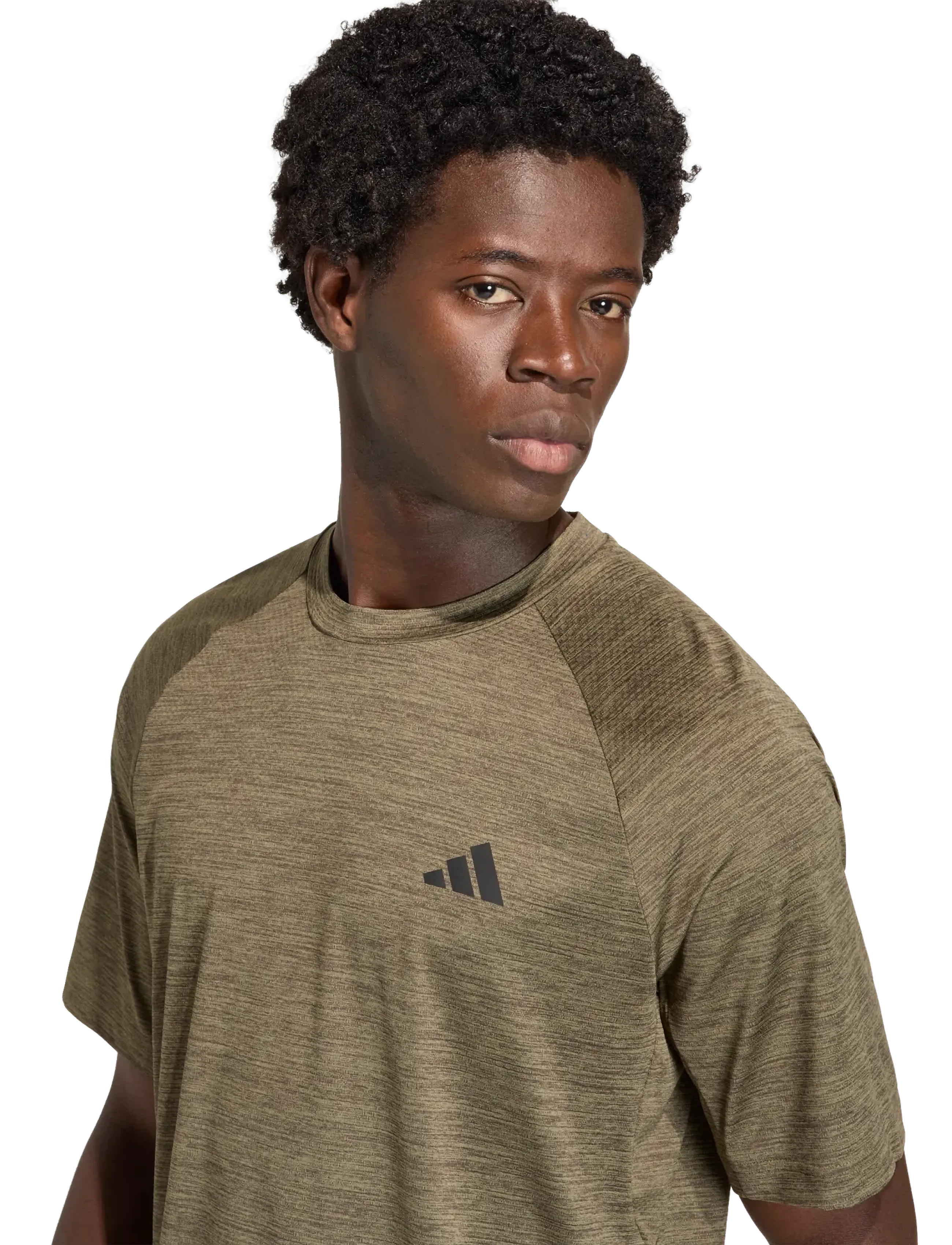 adidas Performance - TECHESS TEE - t-shirts - olistr/shaoli - 4