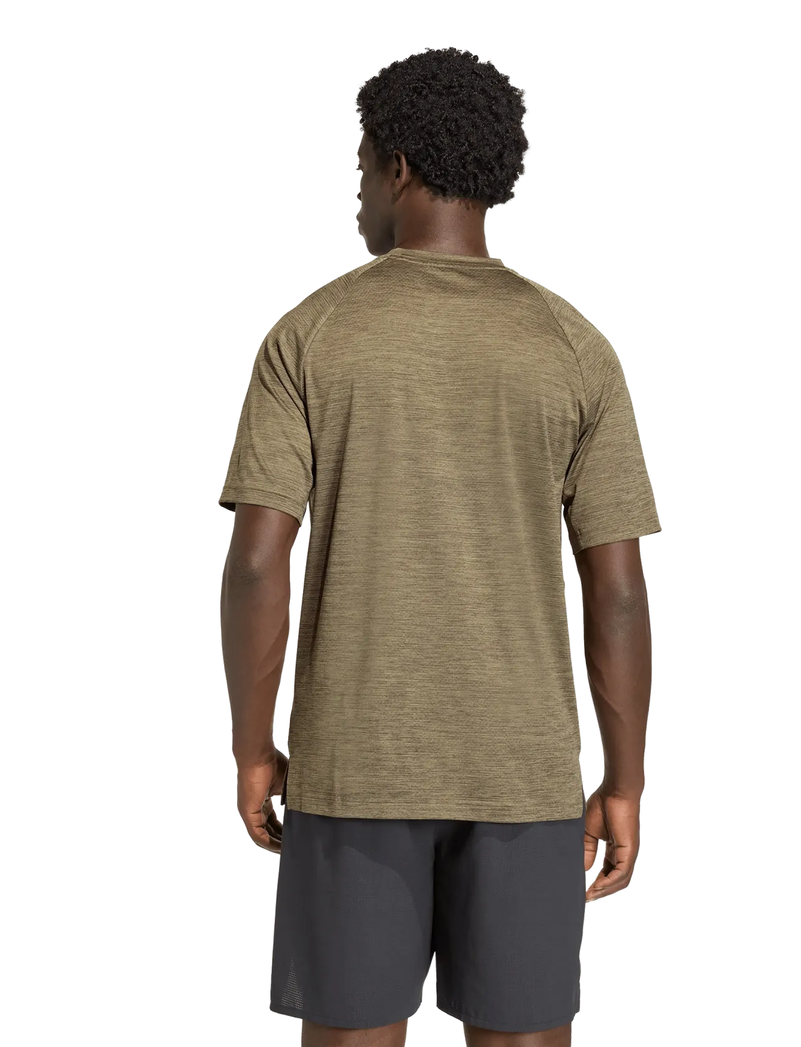 adidas Performance - TECHESS TEE - t-shirts - olistr/shaoli - 5