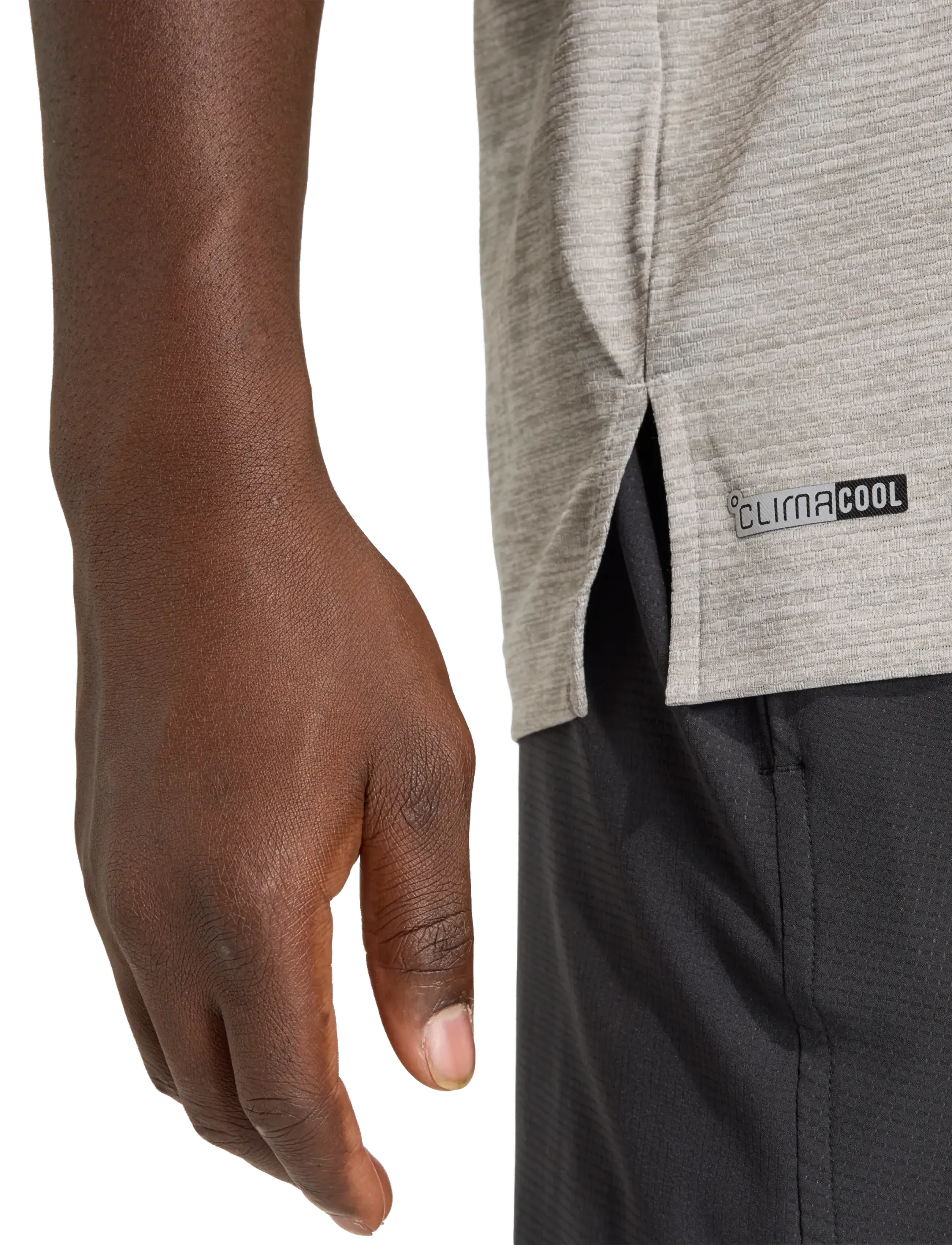 adidas Performance - TECHESS TEE - t-shirts - gretwo/chsogr - 5
