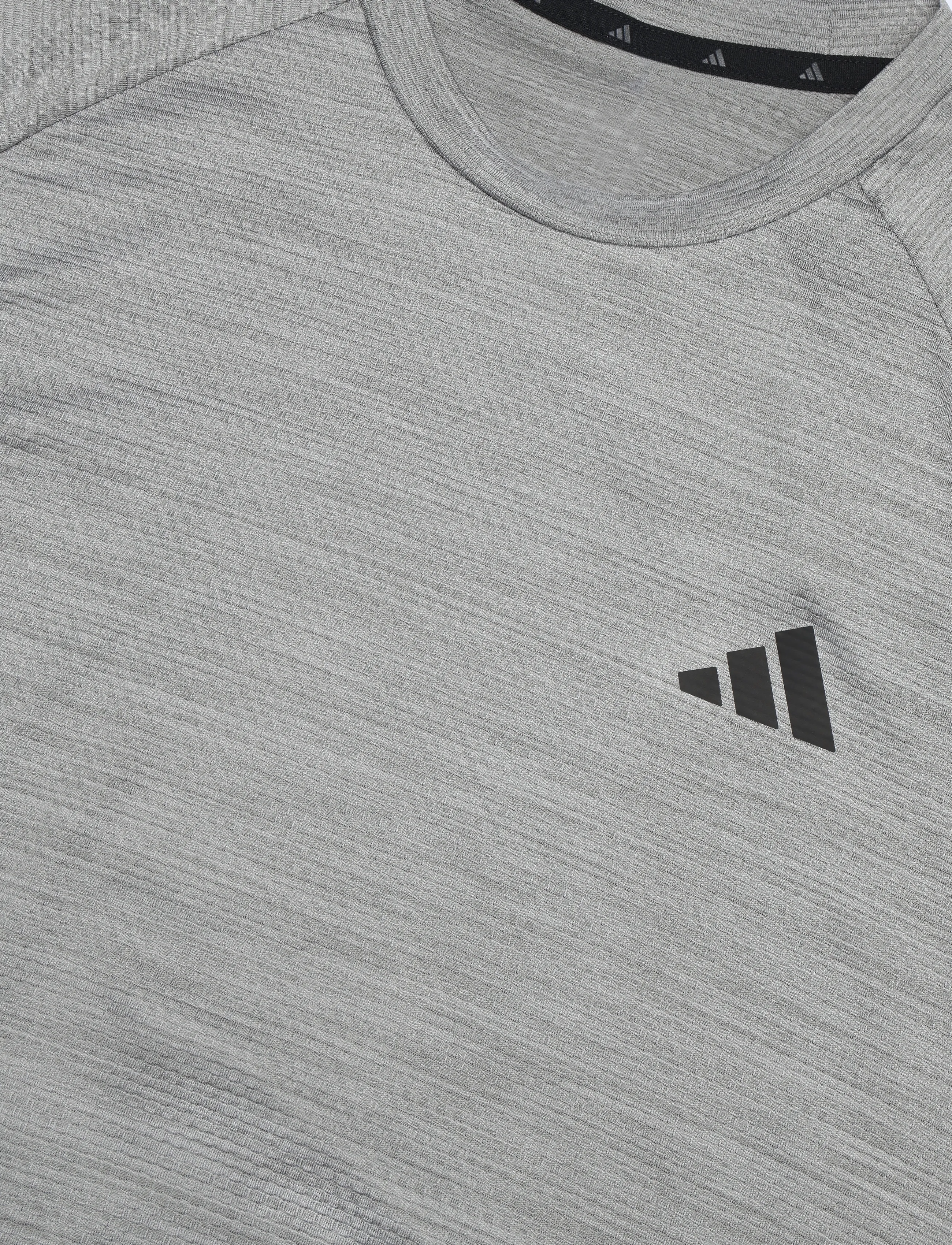 adidas Performance - TECHESS TEE - t-shirts - gretwo/chsogr - 2