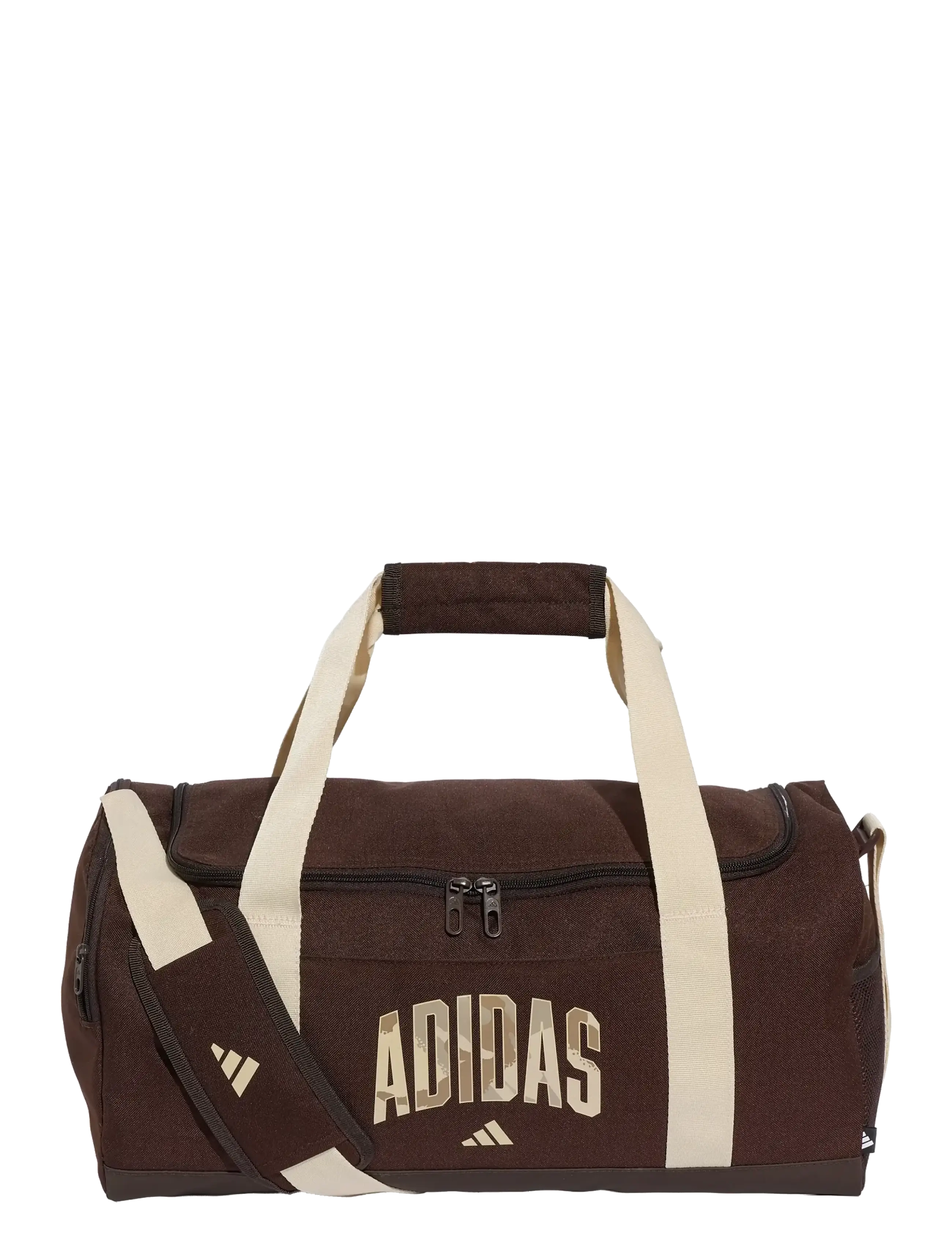 adidas Performance CAMO DUFFEL S - Väskor - AUCO/CRLI / brown