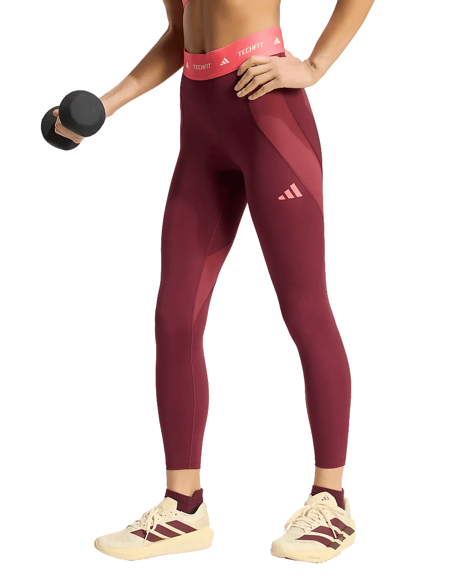 adidas Performance - TF CB 7/8 L - 7/8 länge - maroon/shared - 2
