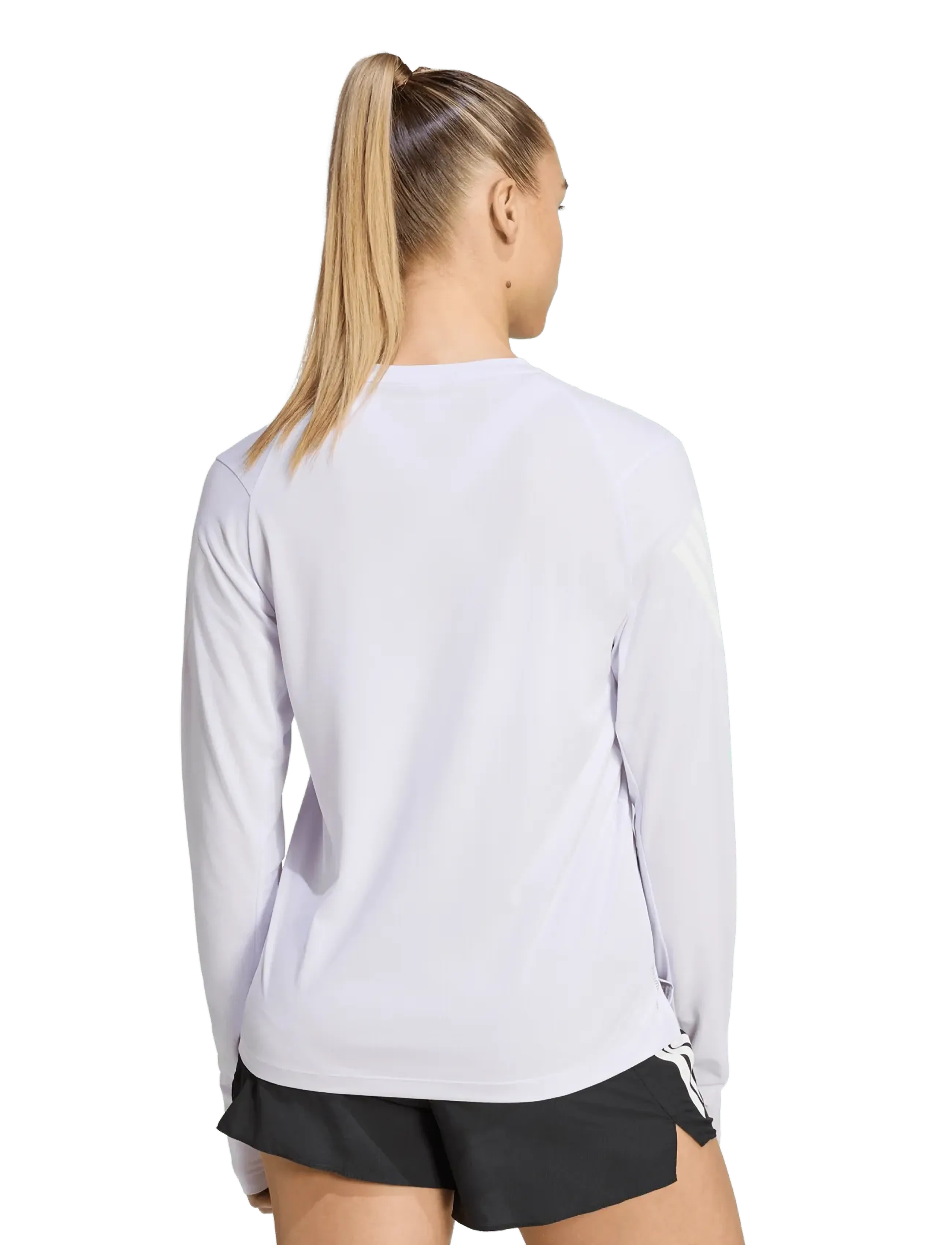 adidas Performance - adi365/// LS W - langærmede t-shirts - fropur/white - 5