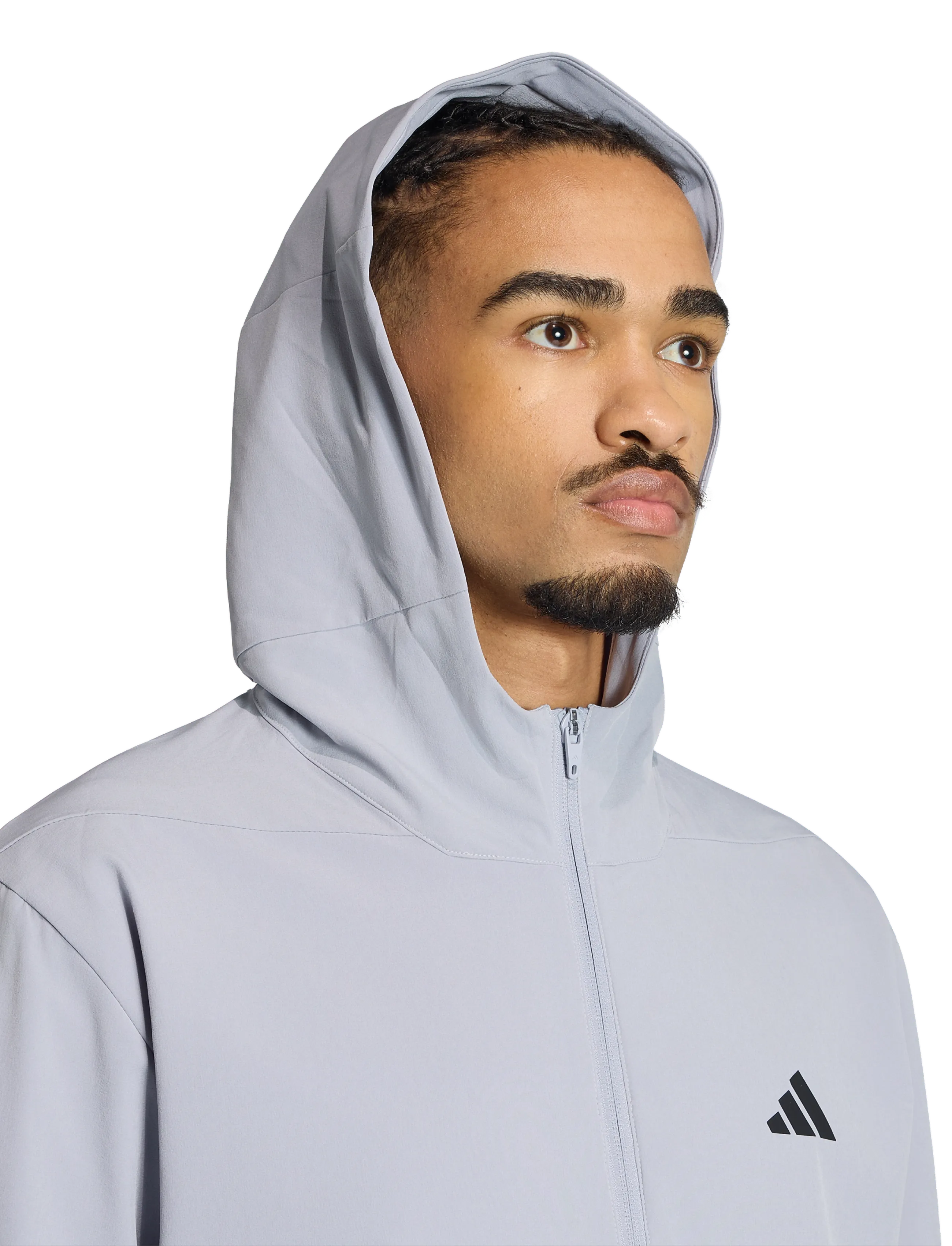 adidas Performance - D4T HYBRID FZ H - training jackets - halsil - 4
