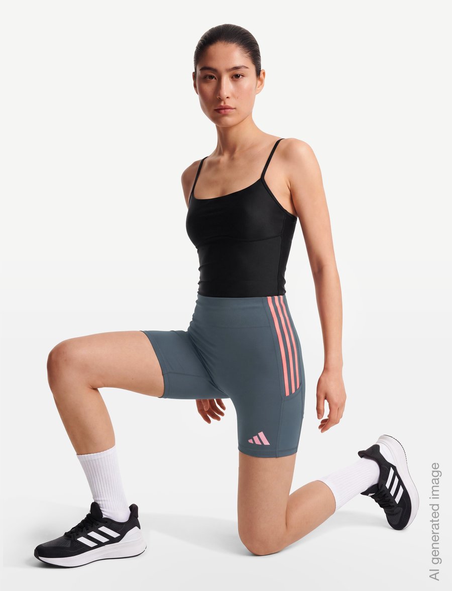 adidas Performance - ADIZERO SHT L K - løbetights - onix - 3