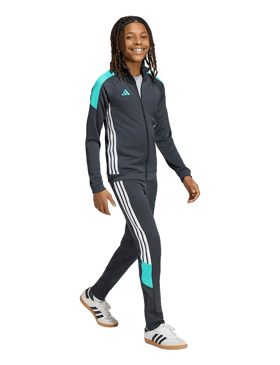 adidas Performance - TIRO ES TS Y - trainingsanzug - ntgrey/minrus/white - 0
