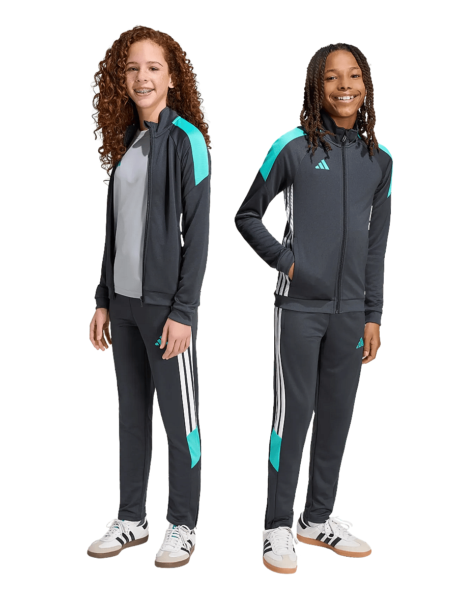 adidas Performance - TIRO ES TS Y - trainingsanzug - ntgrey/minrus/white - 4