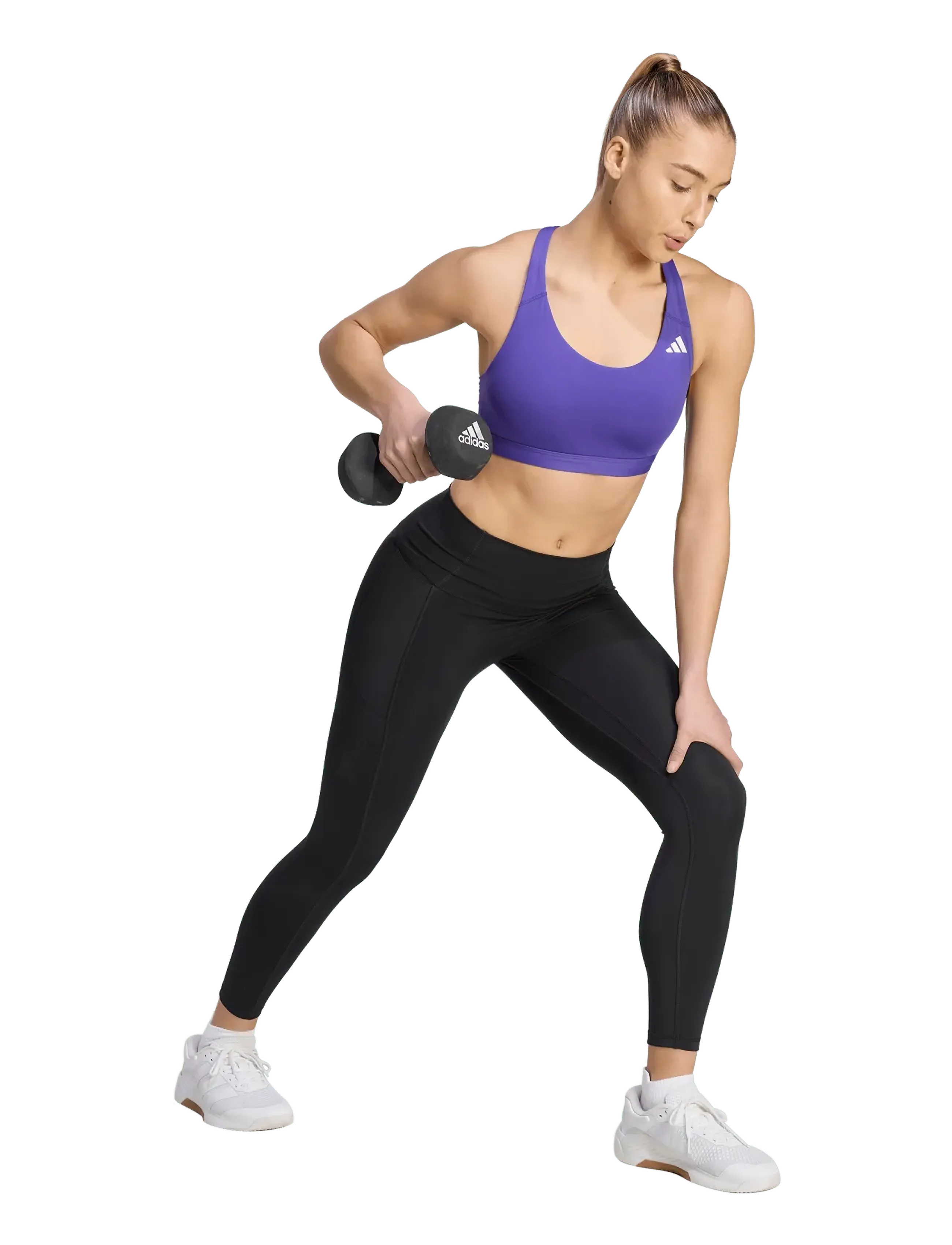 adidas Performance OPT ESS MS BRA - BHs - PURPUR / purple