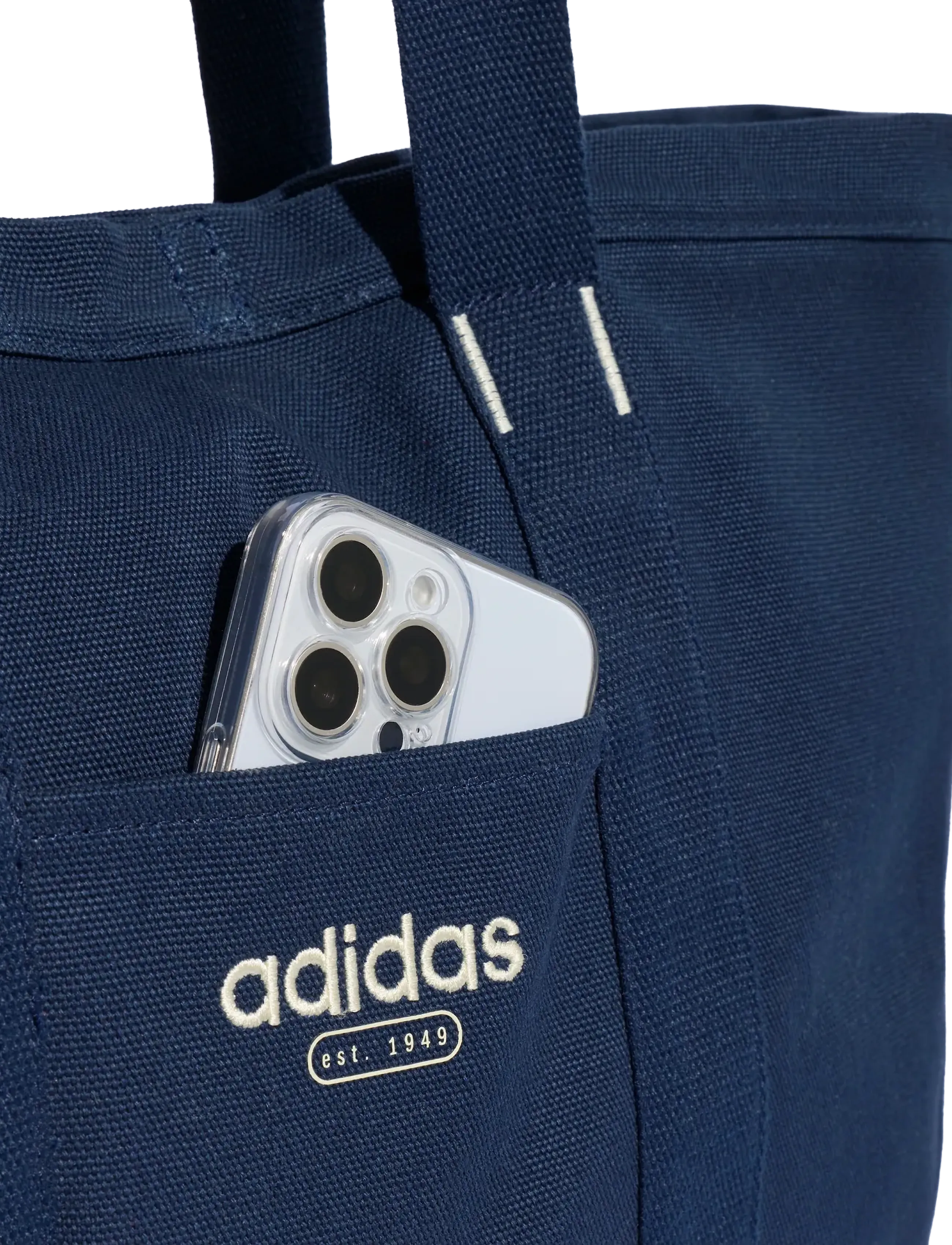 adidas Performance - LIN CANVAS TOTE - nindig/ivory - 4