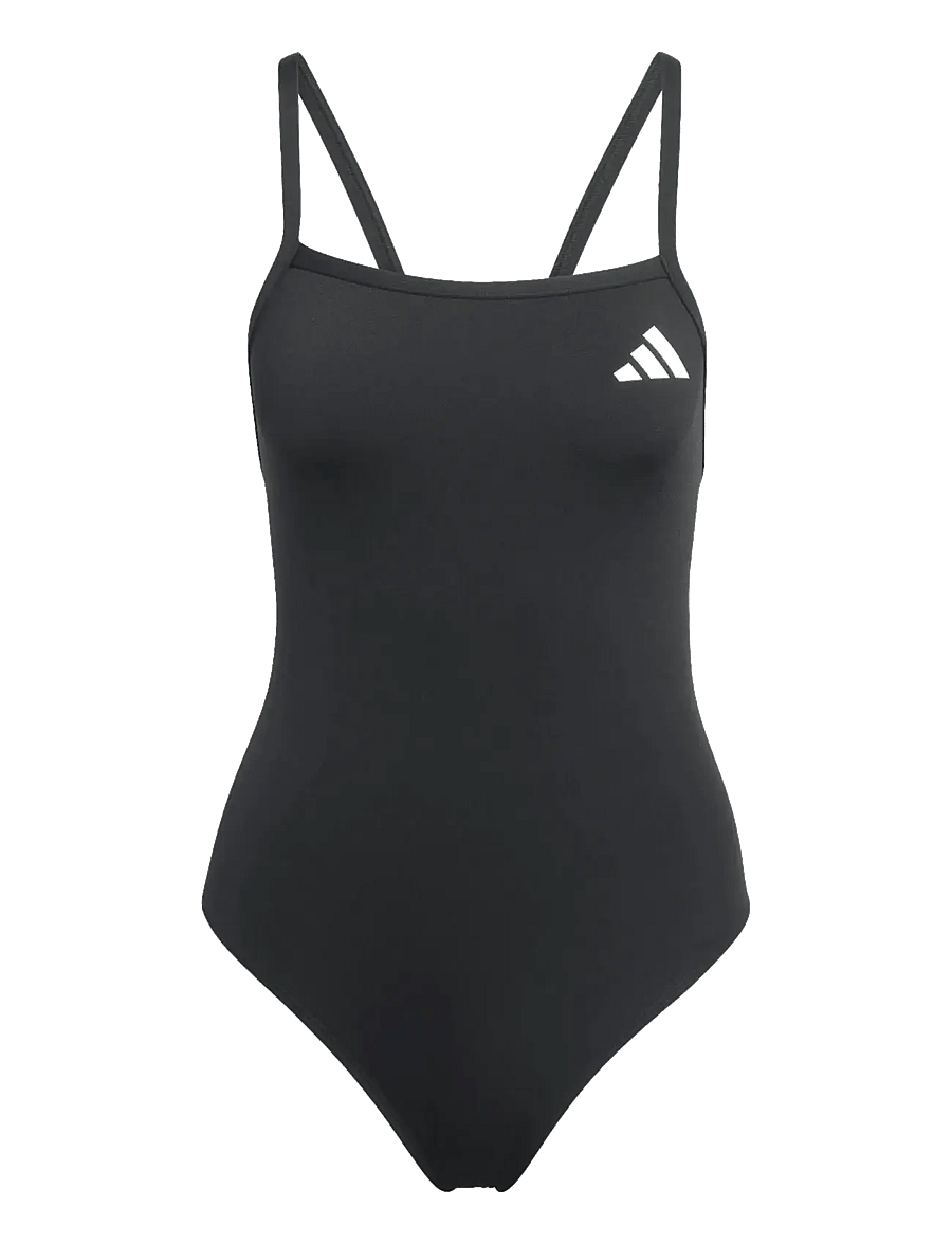 adidas Performance - ESS THSTRP SUIT - sportiga badkläder - black - 1