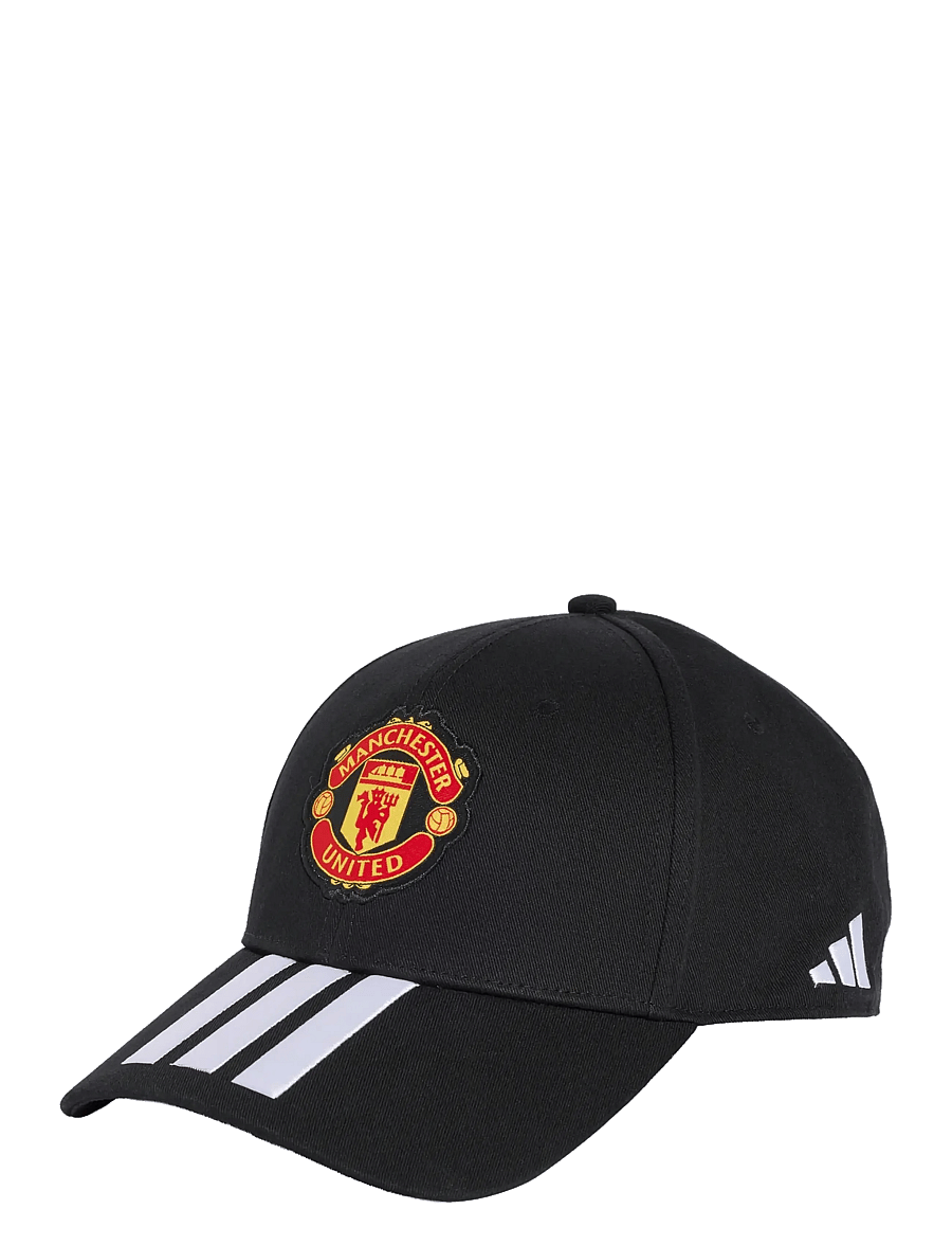 adidas Performance - MUFC BB CAP - casquettes - black/white - 0