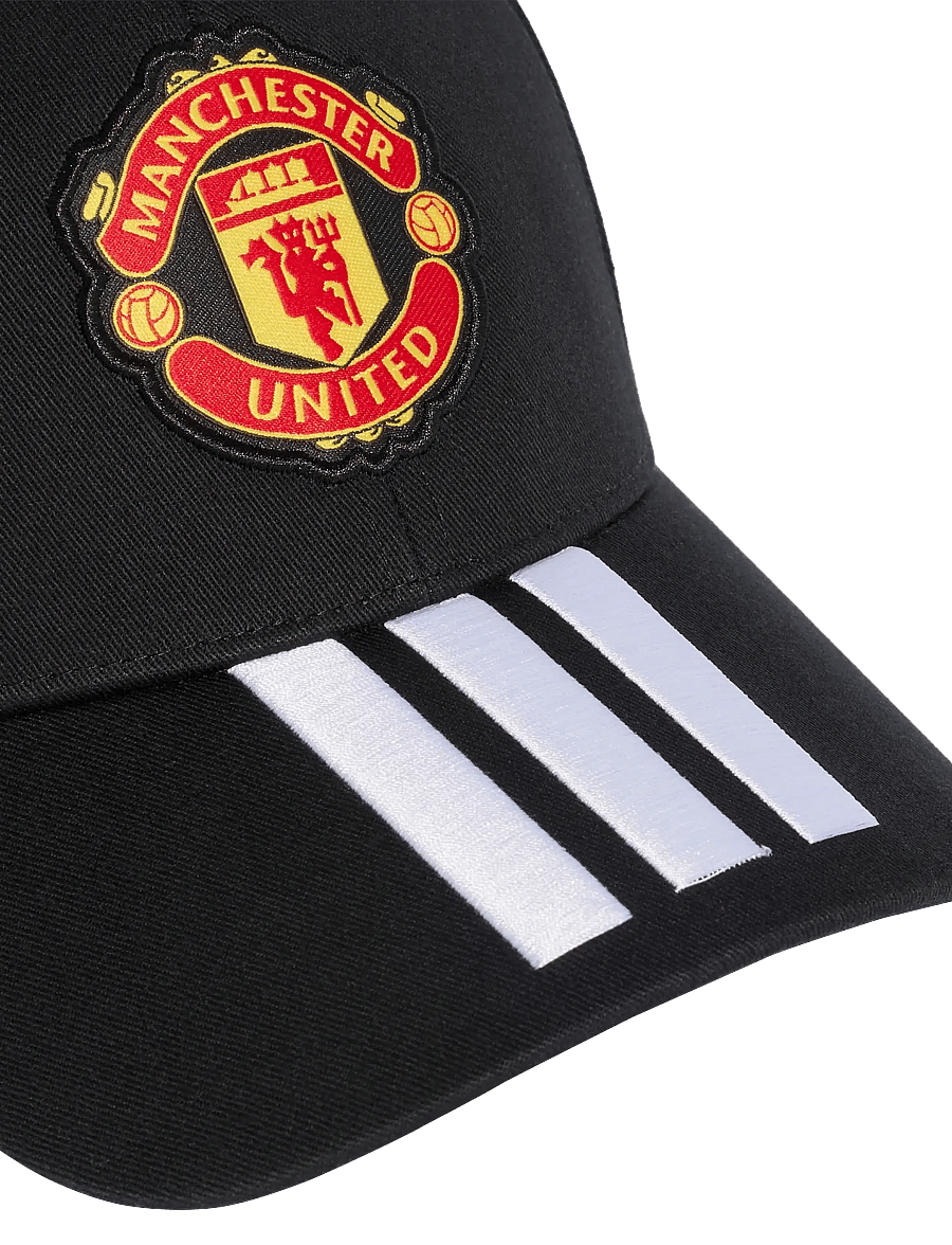 adidas Performance - MUFC BB CAP - casquettes - black/white - 2