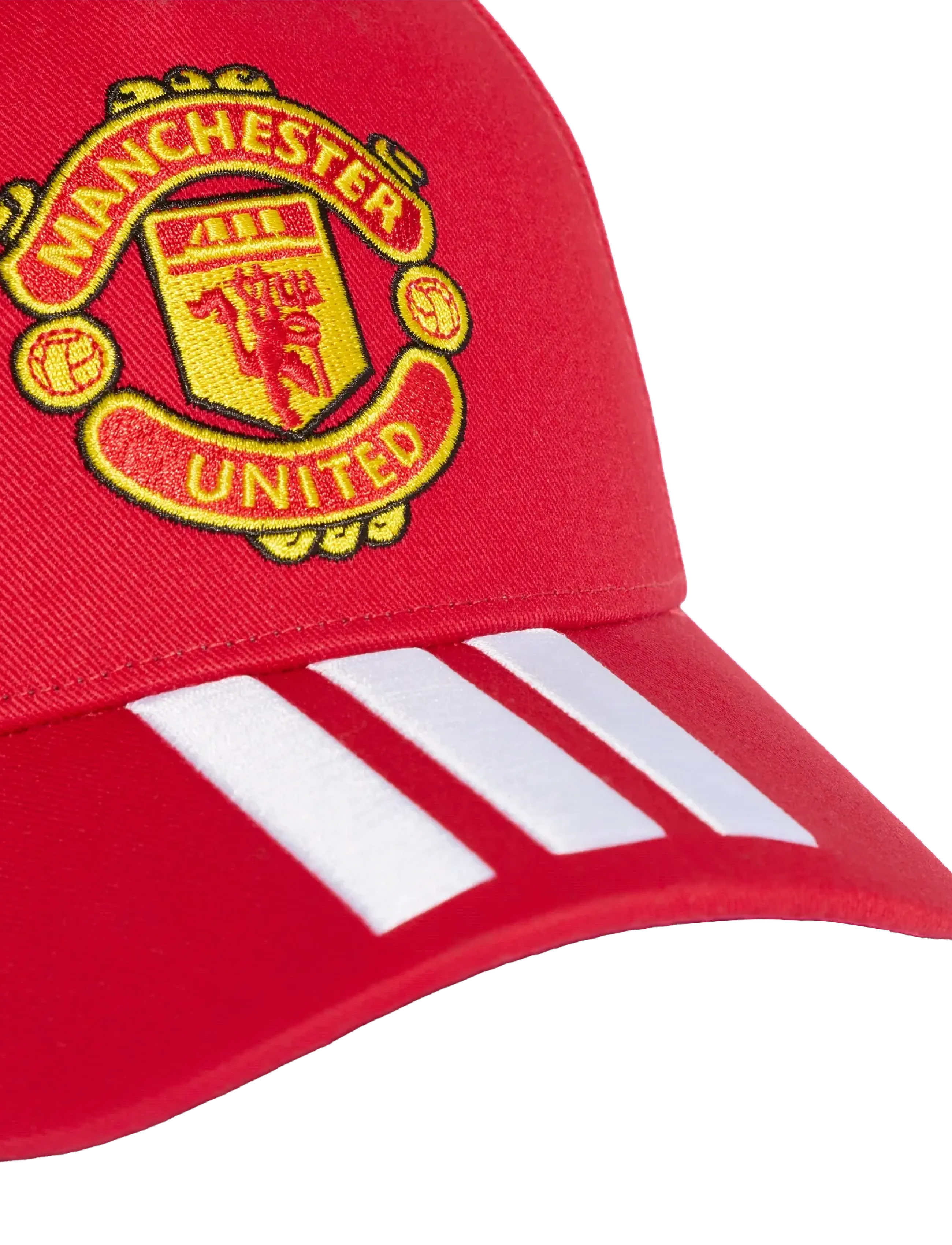 adidas Performance - MUFC KIDS CAP - mützen & caps - mufred/white - 2