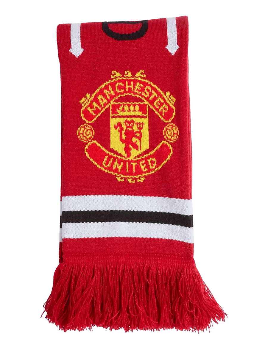 adidas Performance - MUFC SCARF - wintersjalen - mufred/white/black - 0