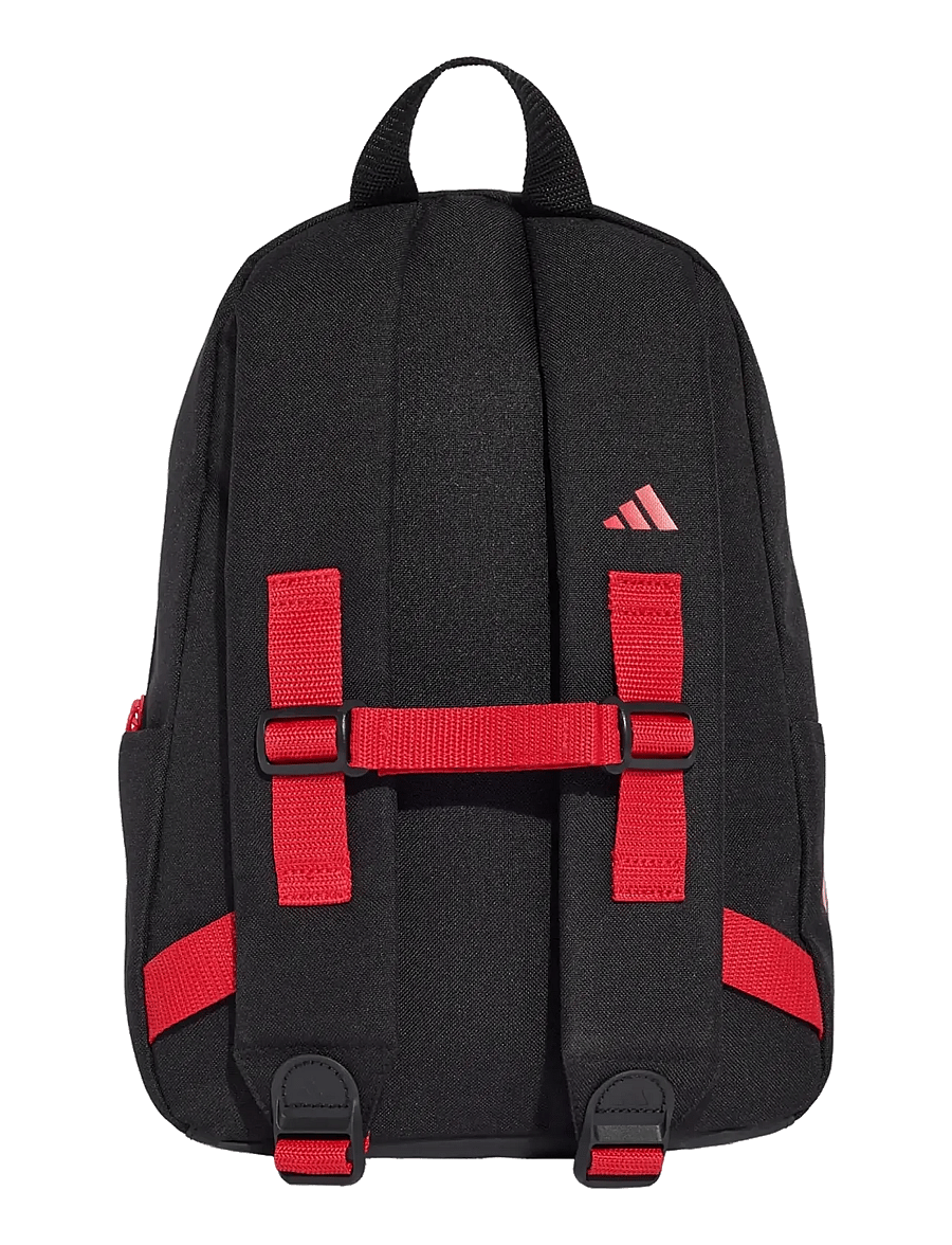 adidas Performance - MUFC KIDS BP - backpacks - black/mufred - 1