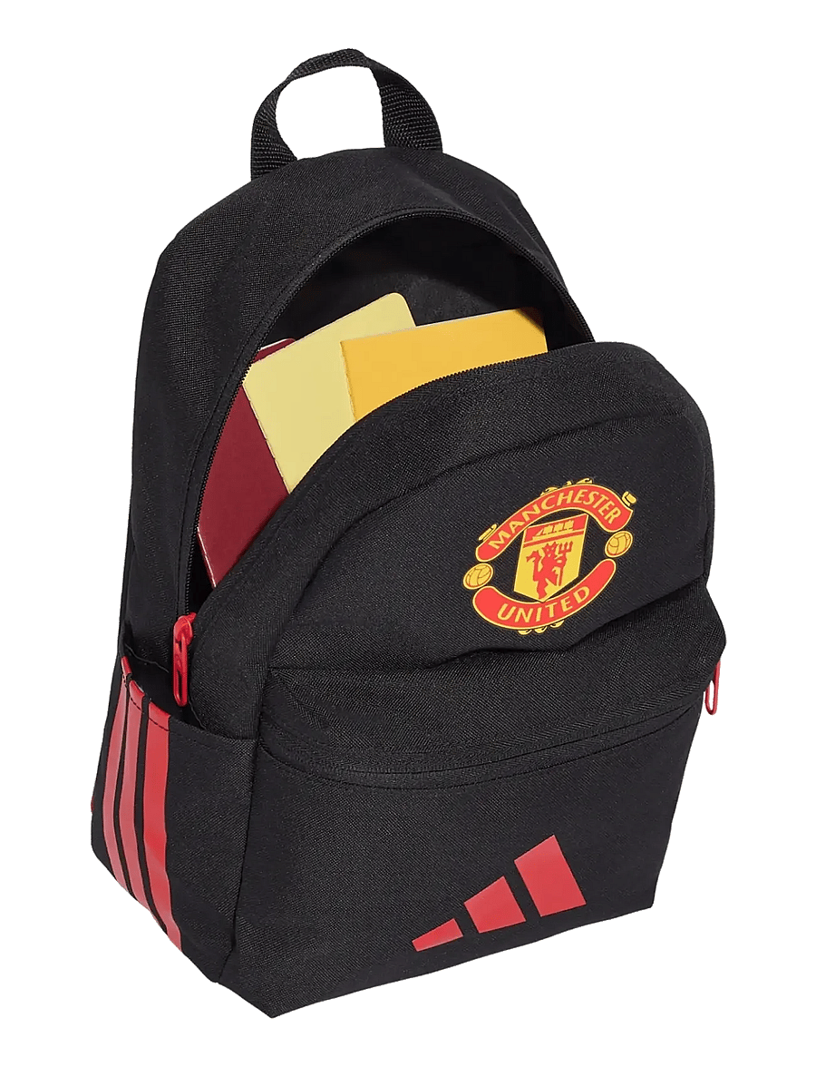 adidas Performance - MUFC KIDS BP - backpacks - black/mufred - 2
