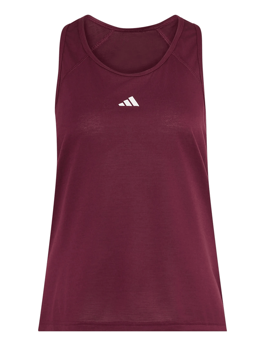 adidas Performance - WE MIN TK - Õlapaeltega pluusid - maroon - 1