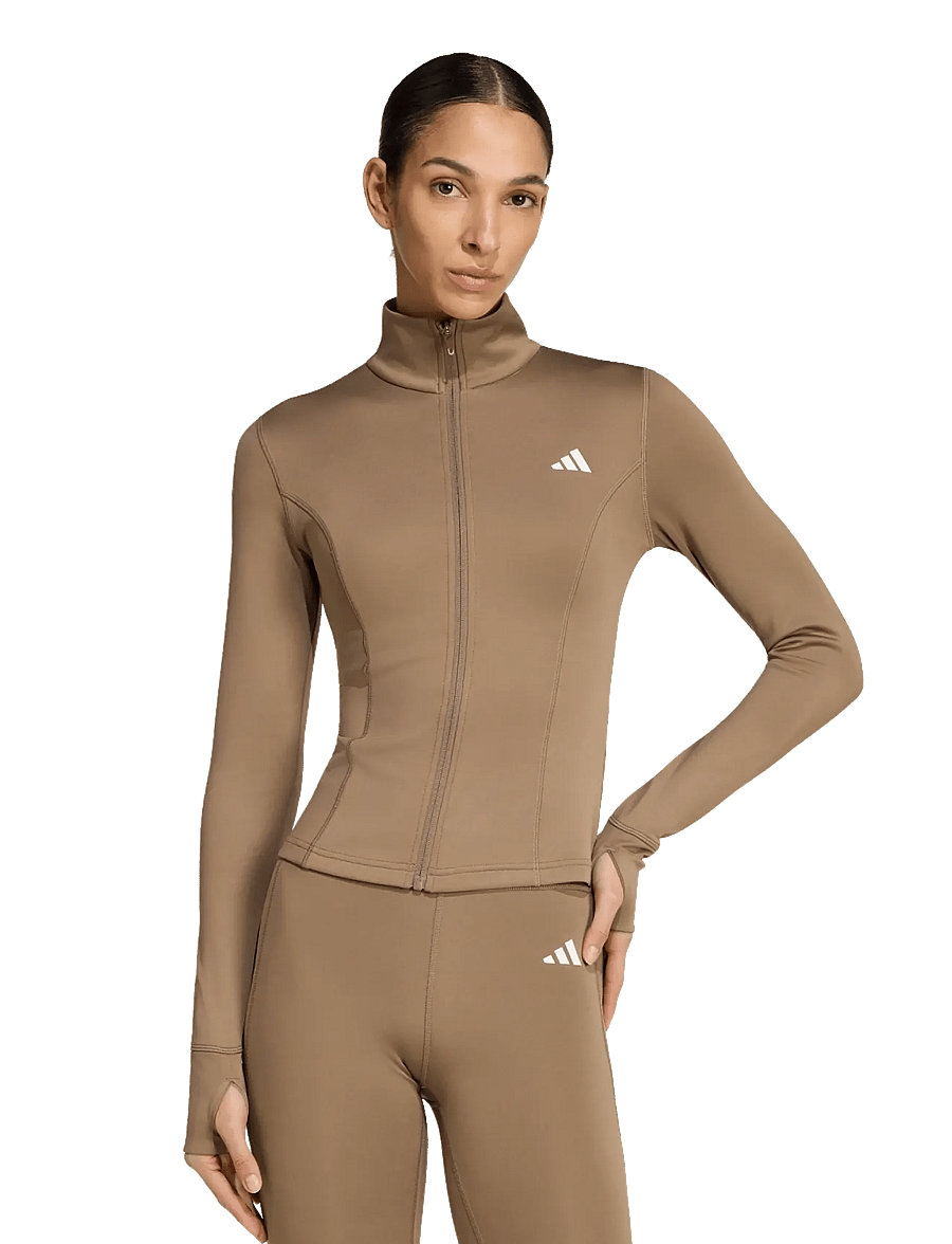 adidas Performance - WE ZP THRU JKT - hauts à manches longues - khasix - 0
