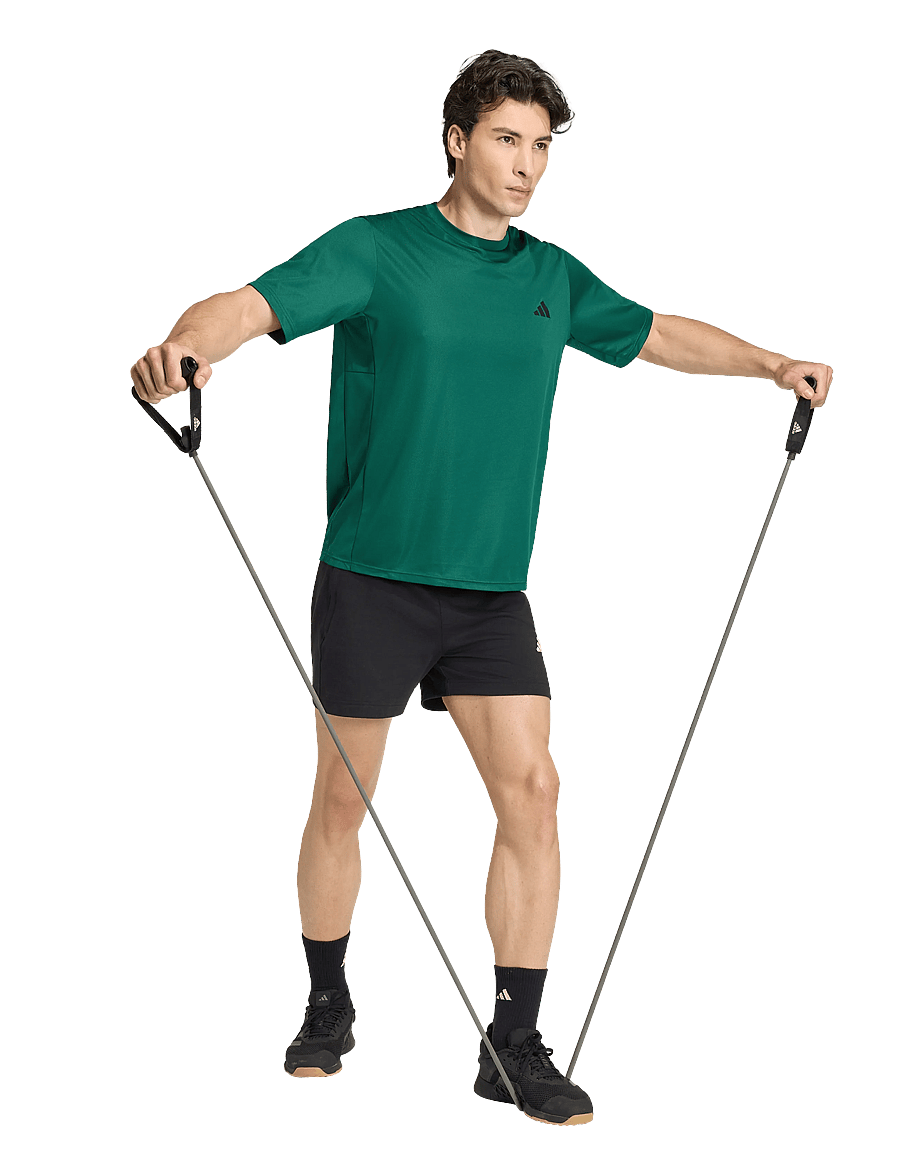 adidas Performance - WE BAS T - t-shirts - cgreen - 0